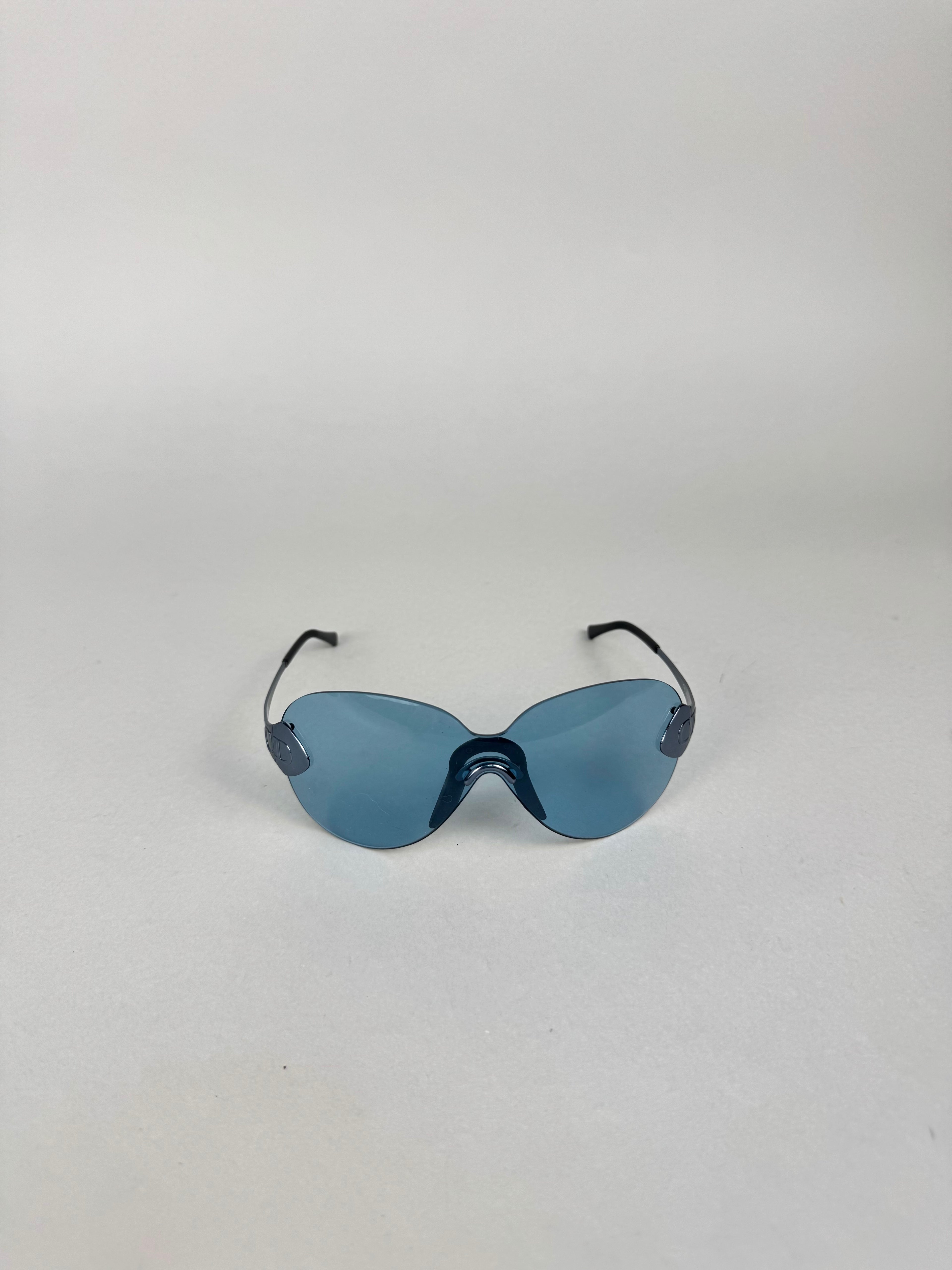 Christian Dior Pilot Blue Sunglasses