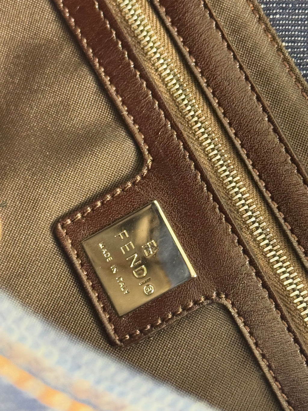 Fendi Baguette Denim