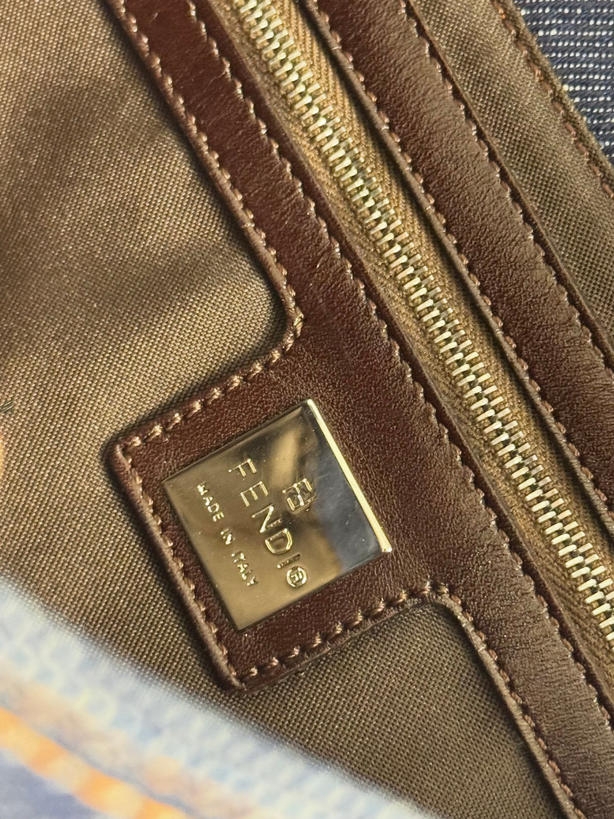 Fendi Baguette Denim