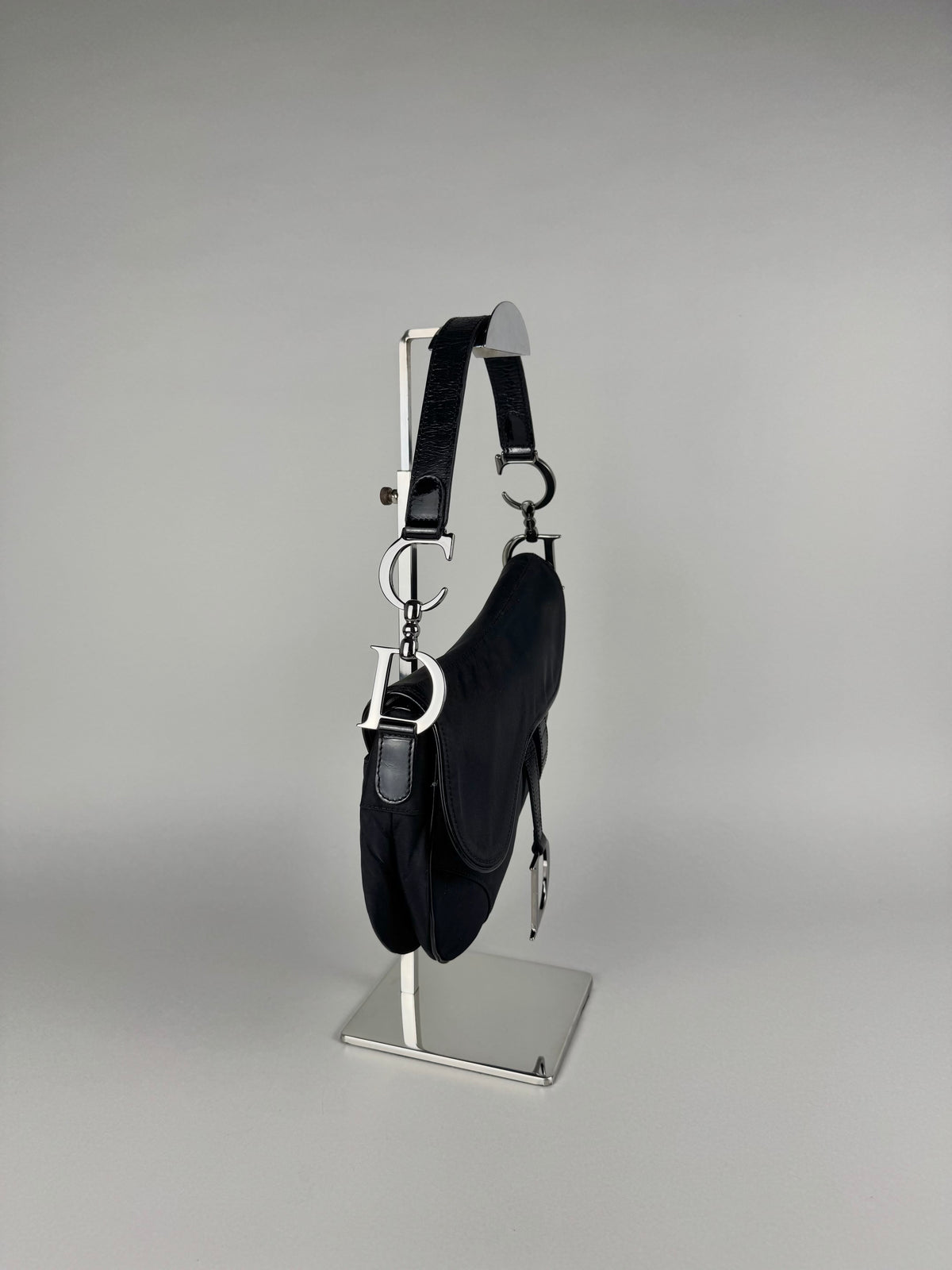 Christian Dior Saddle Black Nylon