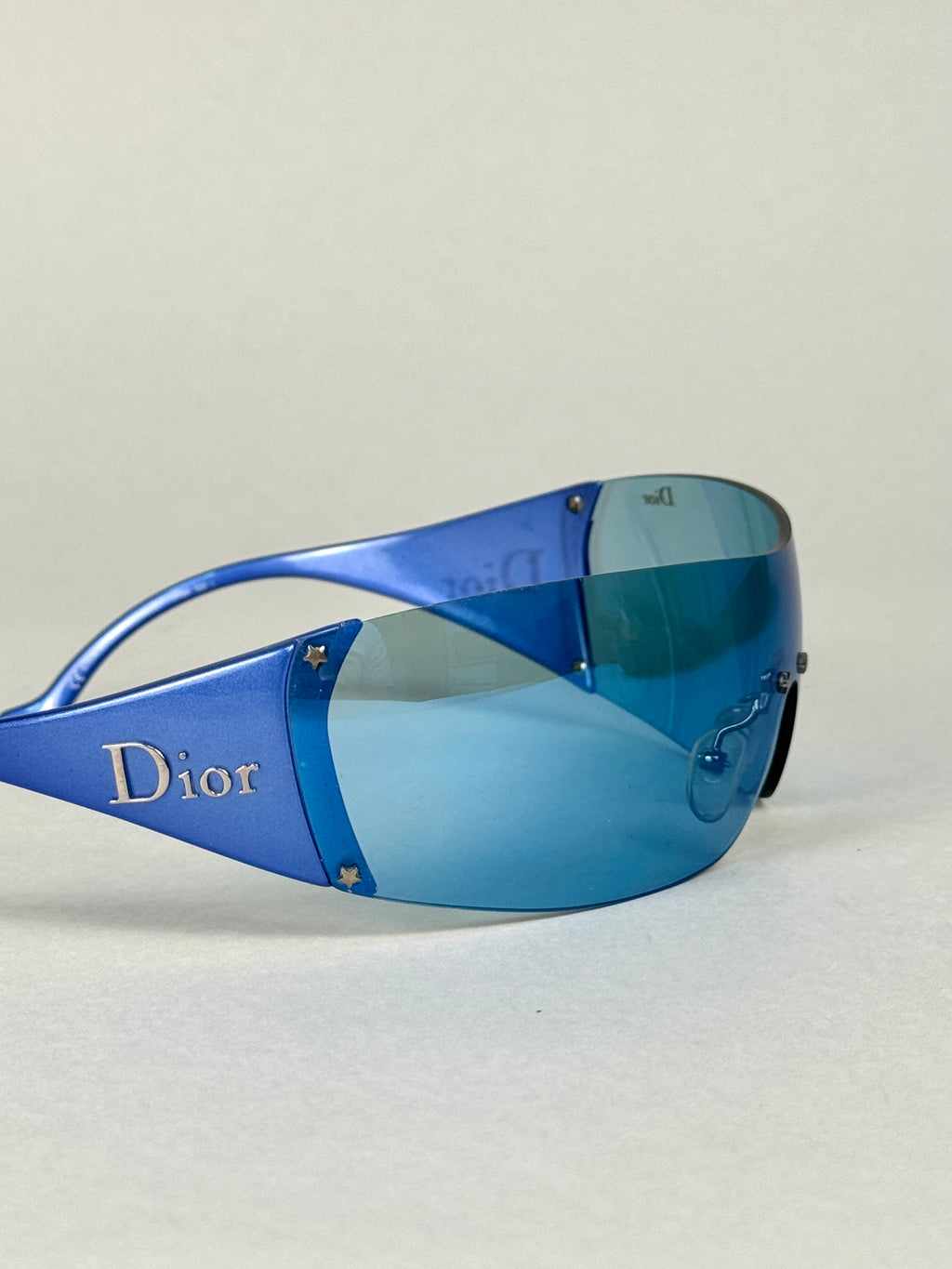 Christian Dior Golf Visor Blue Sunglasses