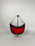 Fendi Studded Leather Red