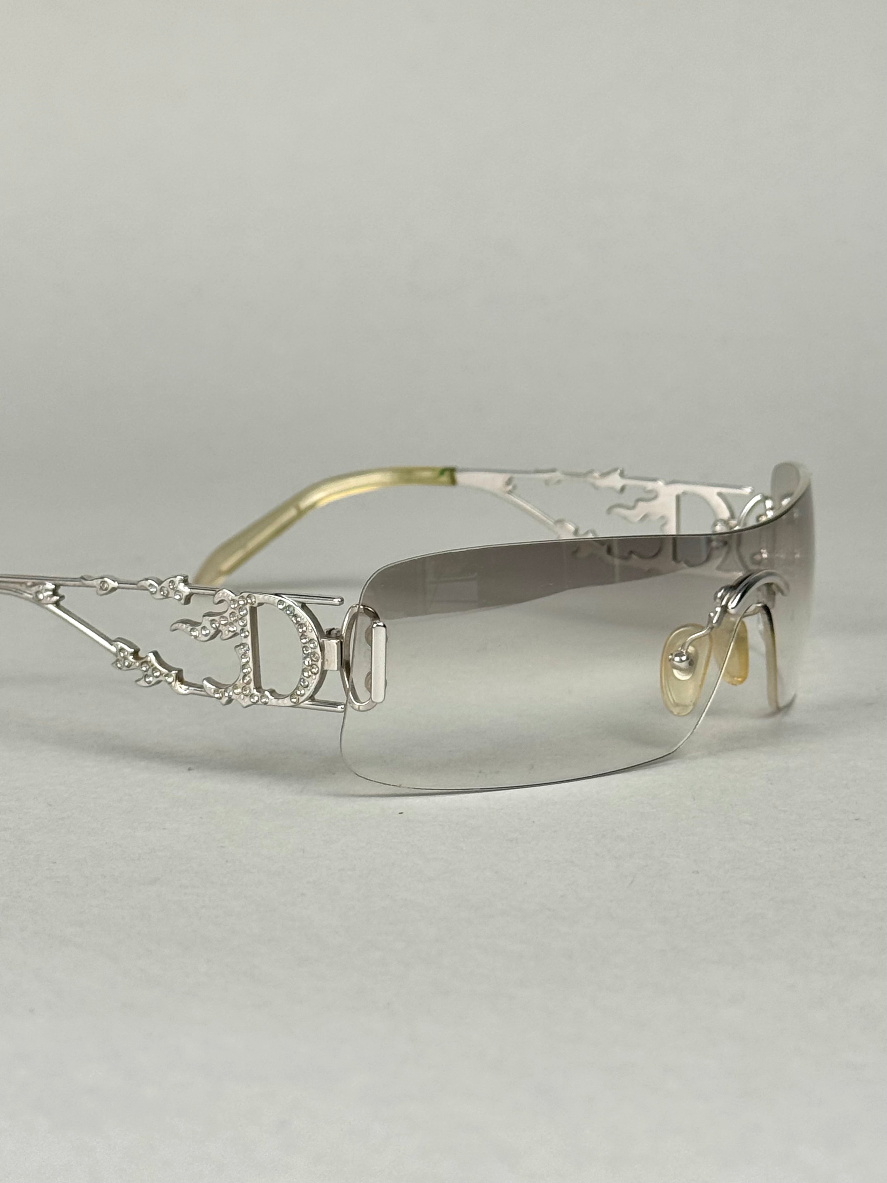 Christian Dior Fire Transparent Sunglasses