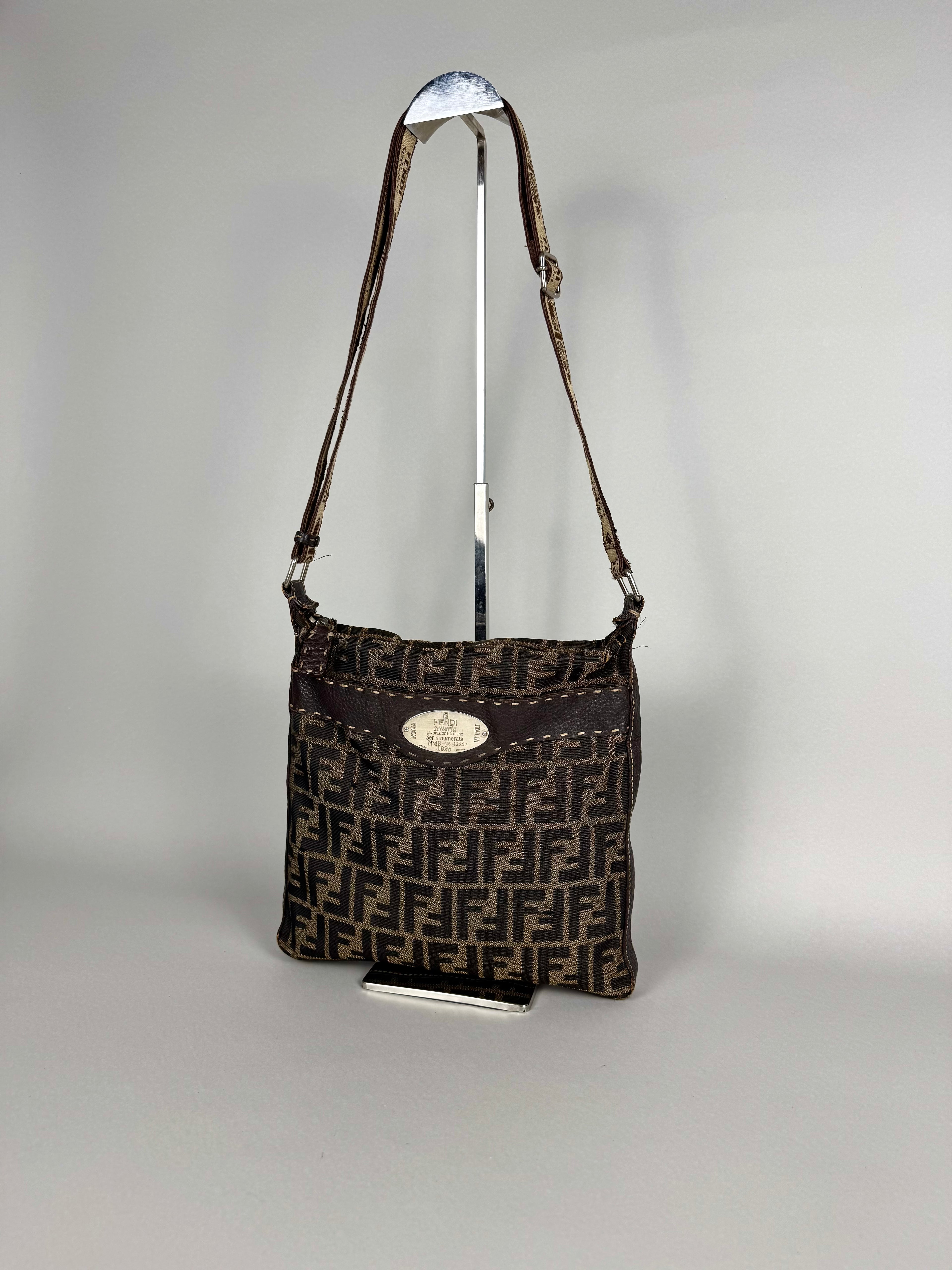 Fendi Monogram Zucca Crossbody