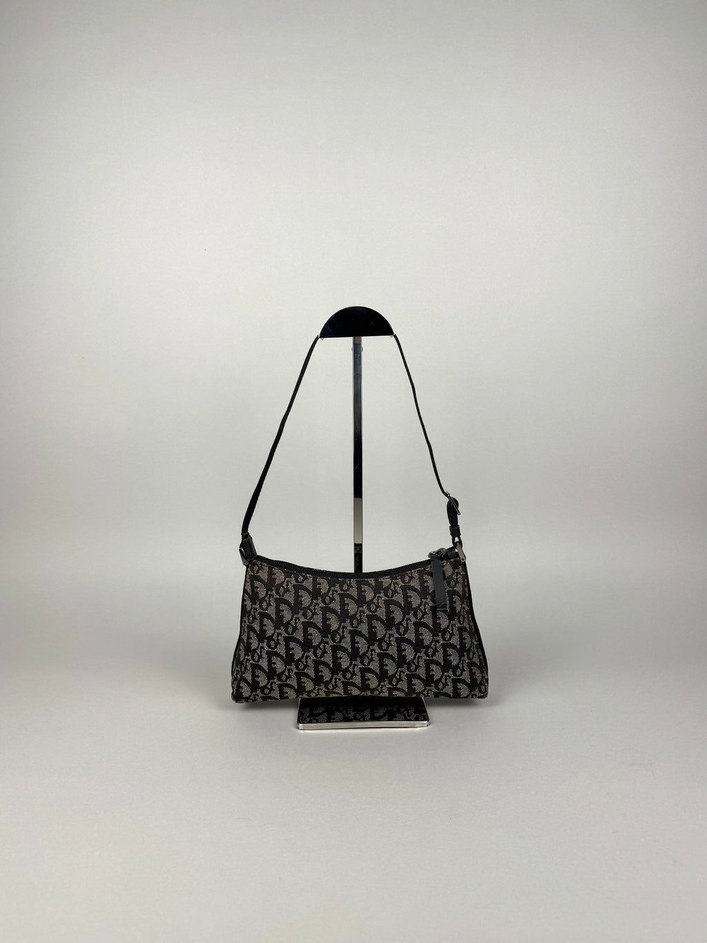 Christian Dior Monogram Pochette Black