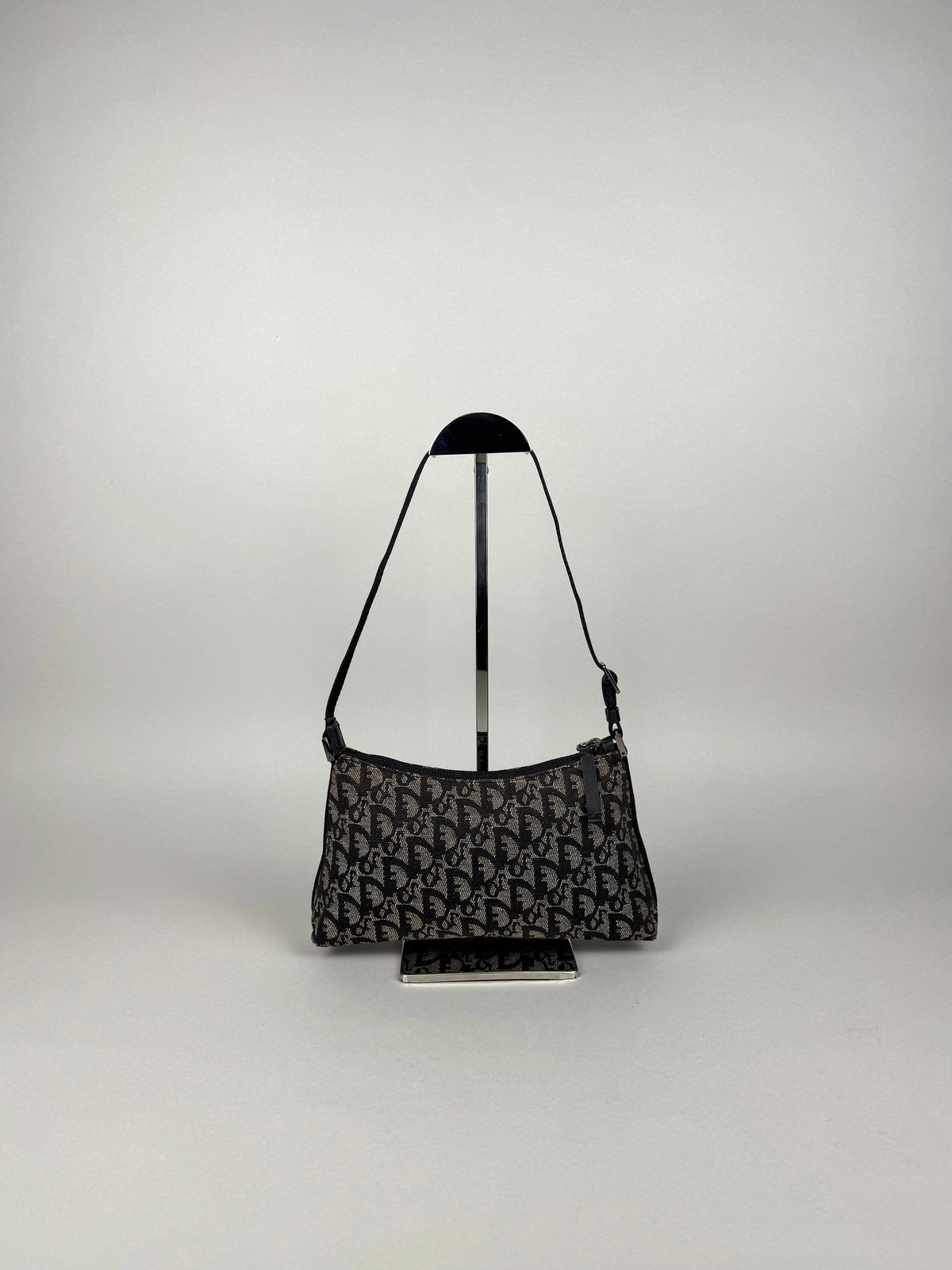 Christian Dior Monogram Pochette Black