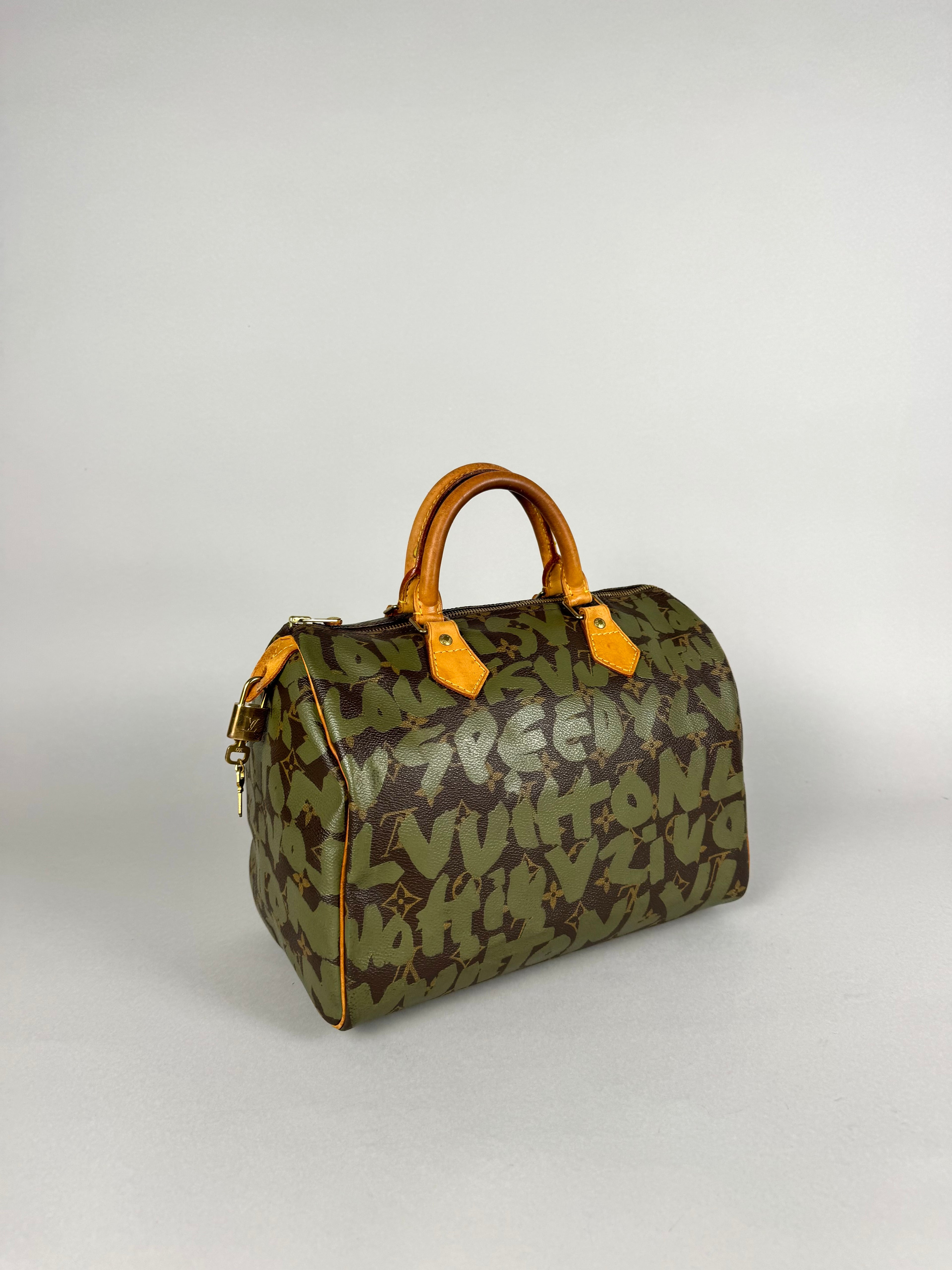 Louis Vuitton Speedy 30 Grafitti Stephen Sprouse