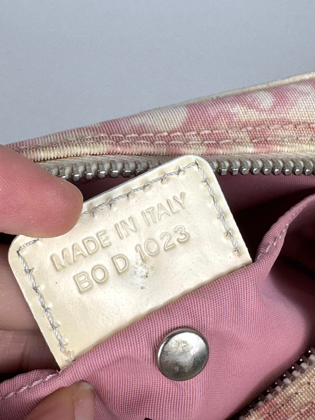 Christian Dior Girly Pink Monogram Trotter Crossbody