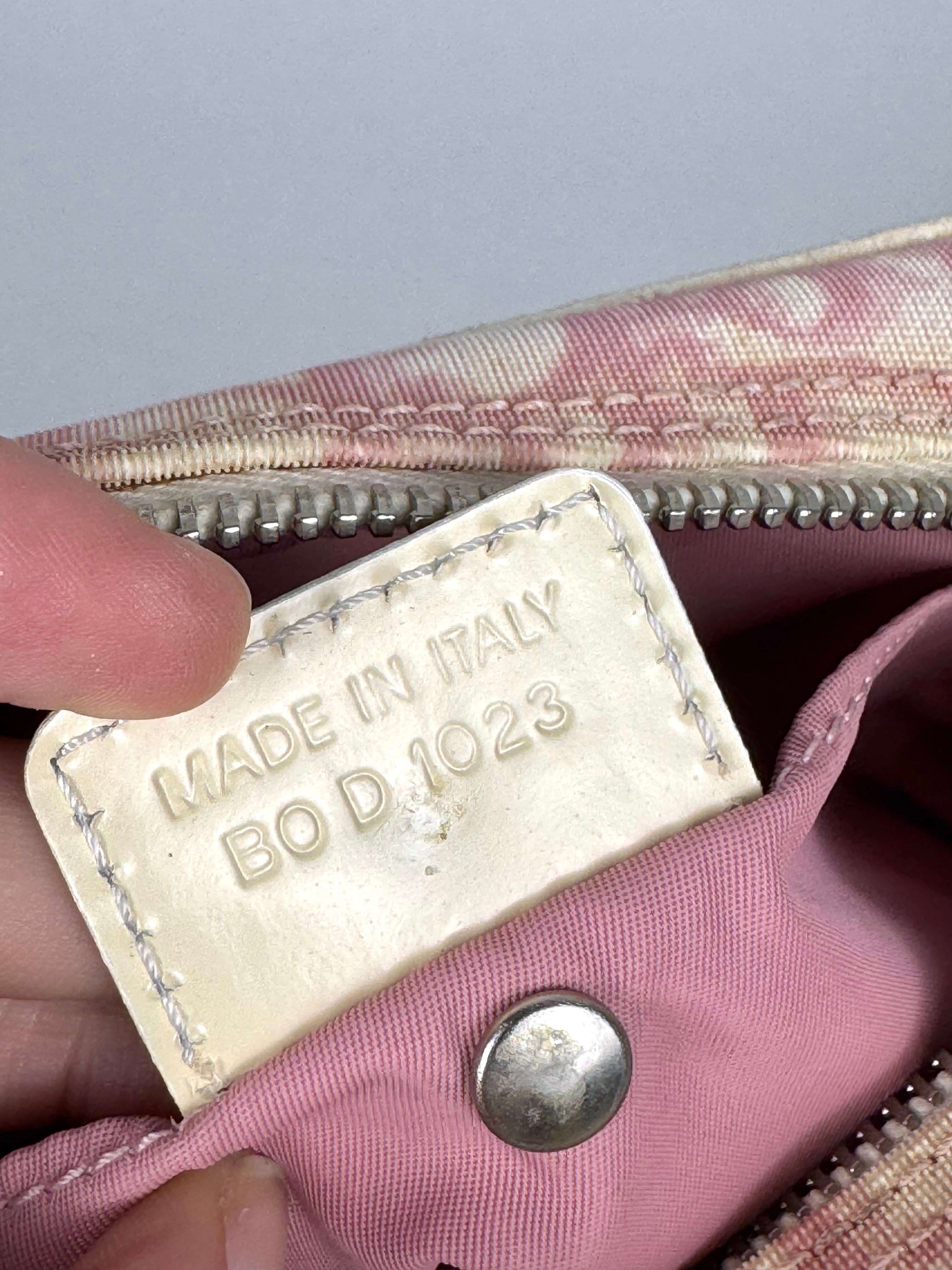 Christian Dior Girly Pink Monogram Trotter Crossbody