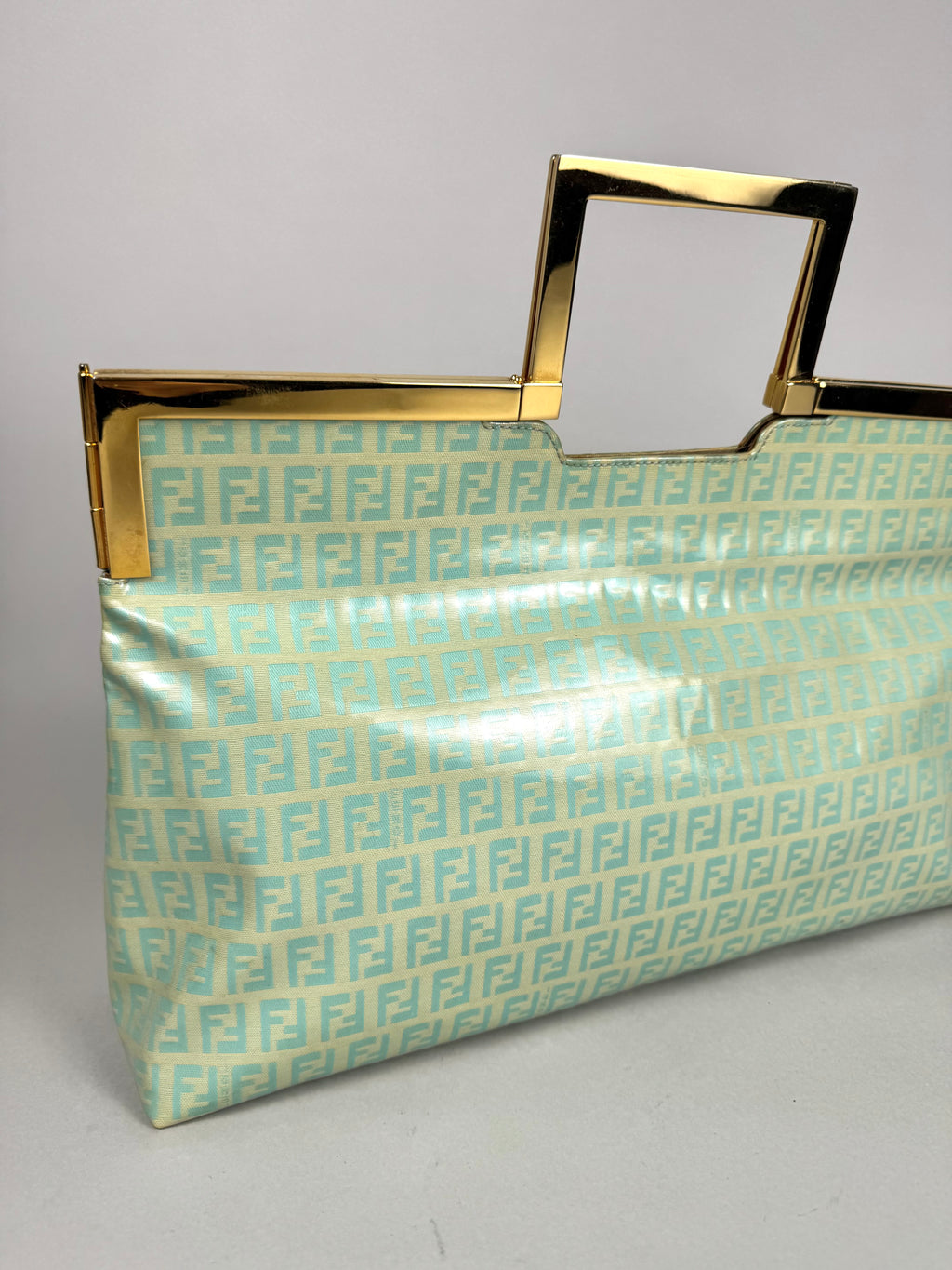 Fendi Monogram Zucchino Turquoise