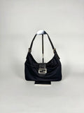 Fendi Fabric Forever Baguette Black Nylon
