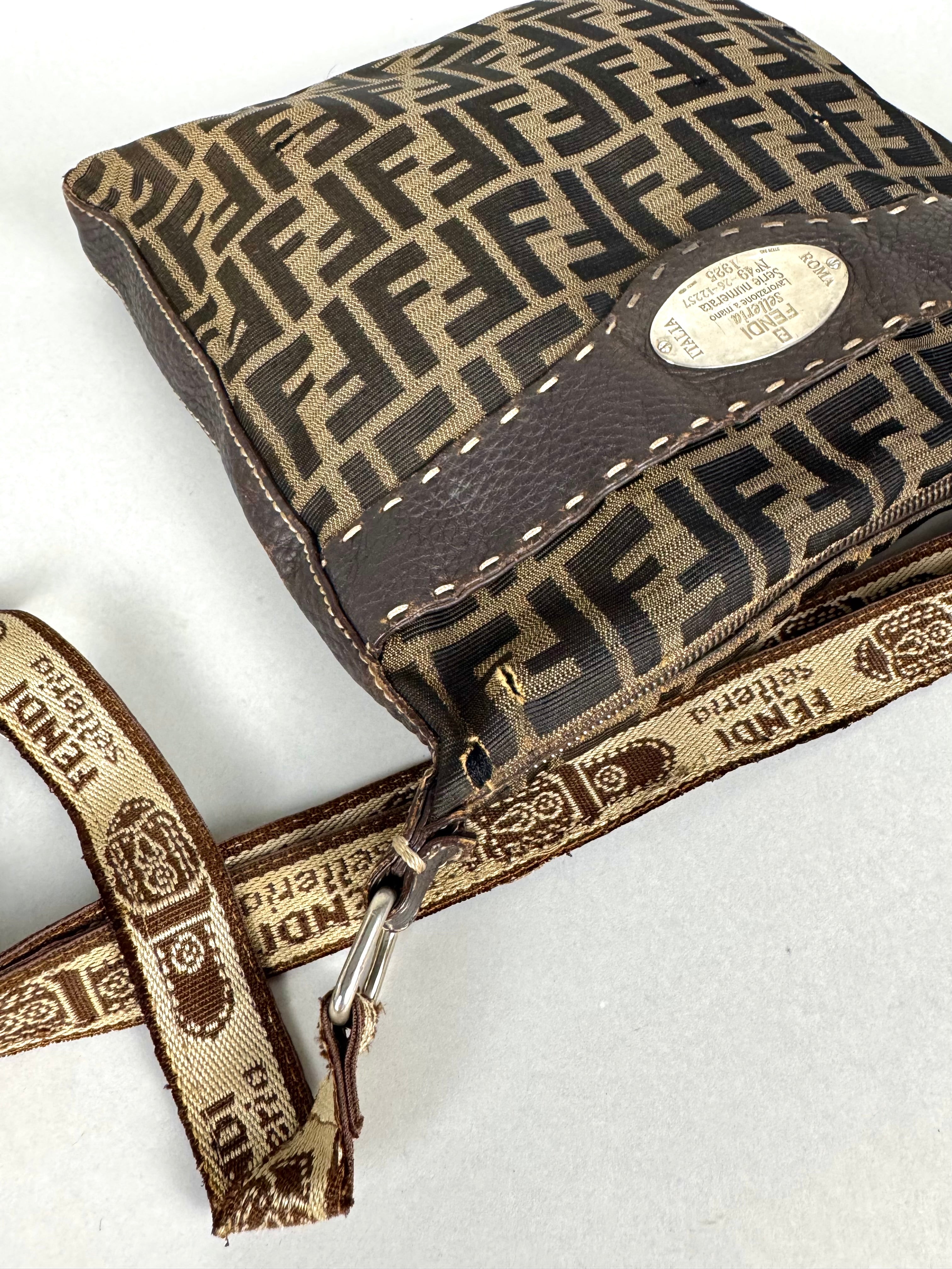 Fendi Monogram Zucca Crossbody