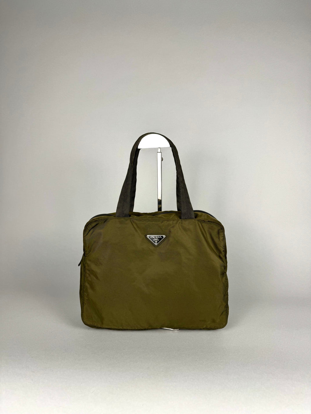Prada Nylon Green Shoulder