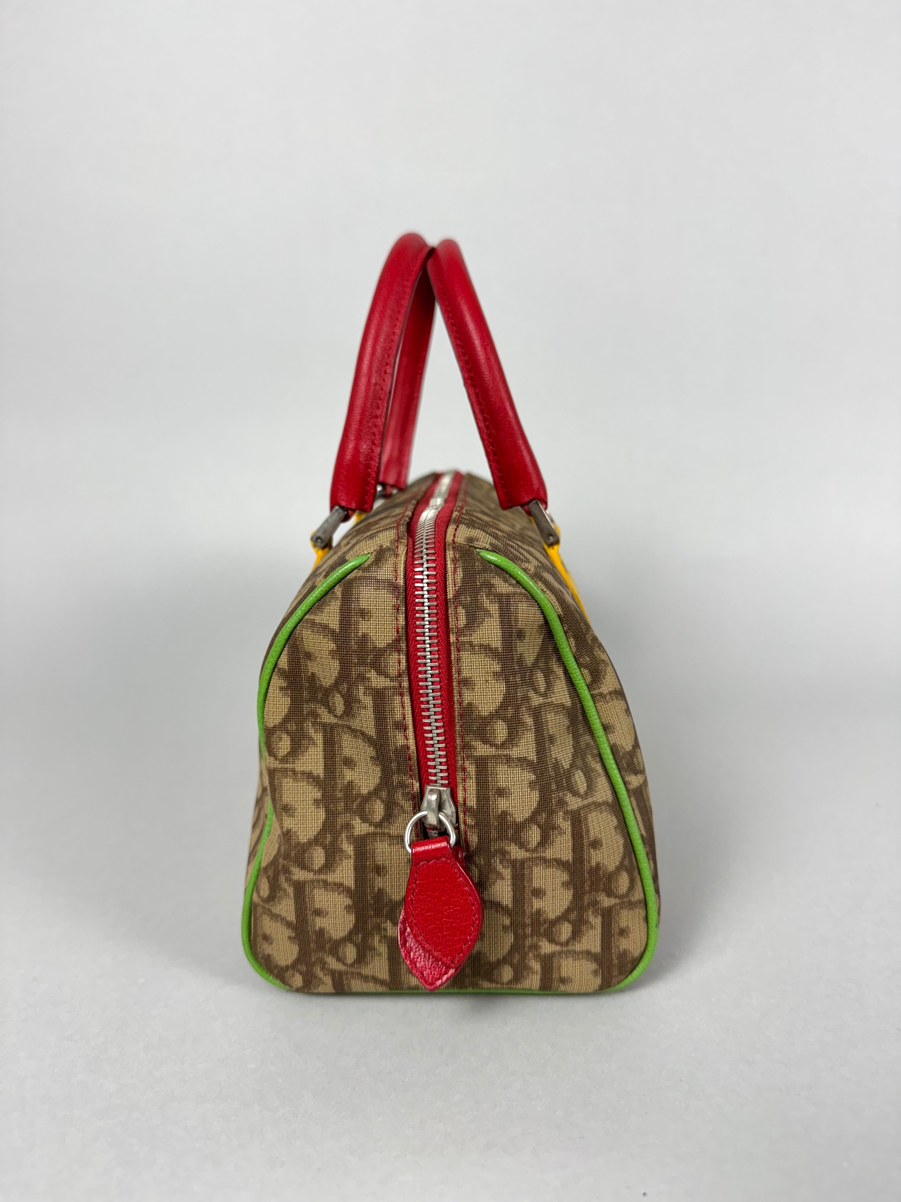 Christian Dior Monogram Rasta Boston