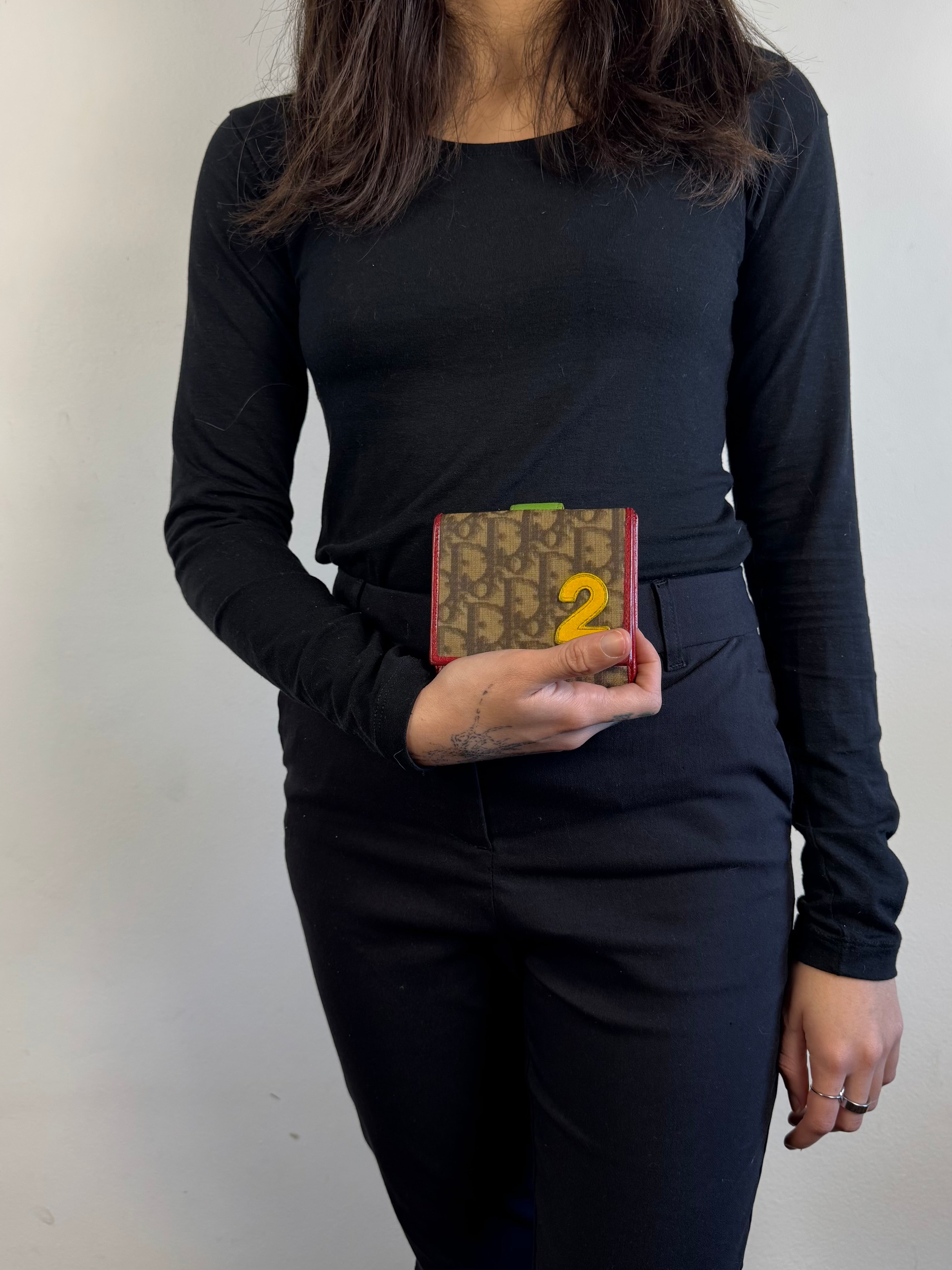 Christian Dior Rasta Wallet