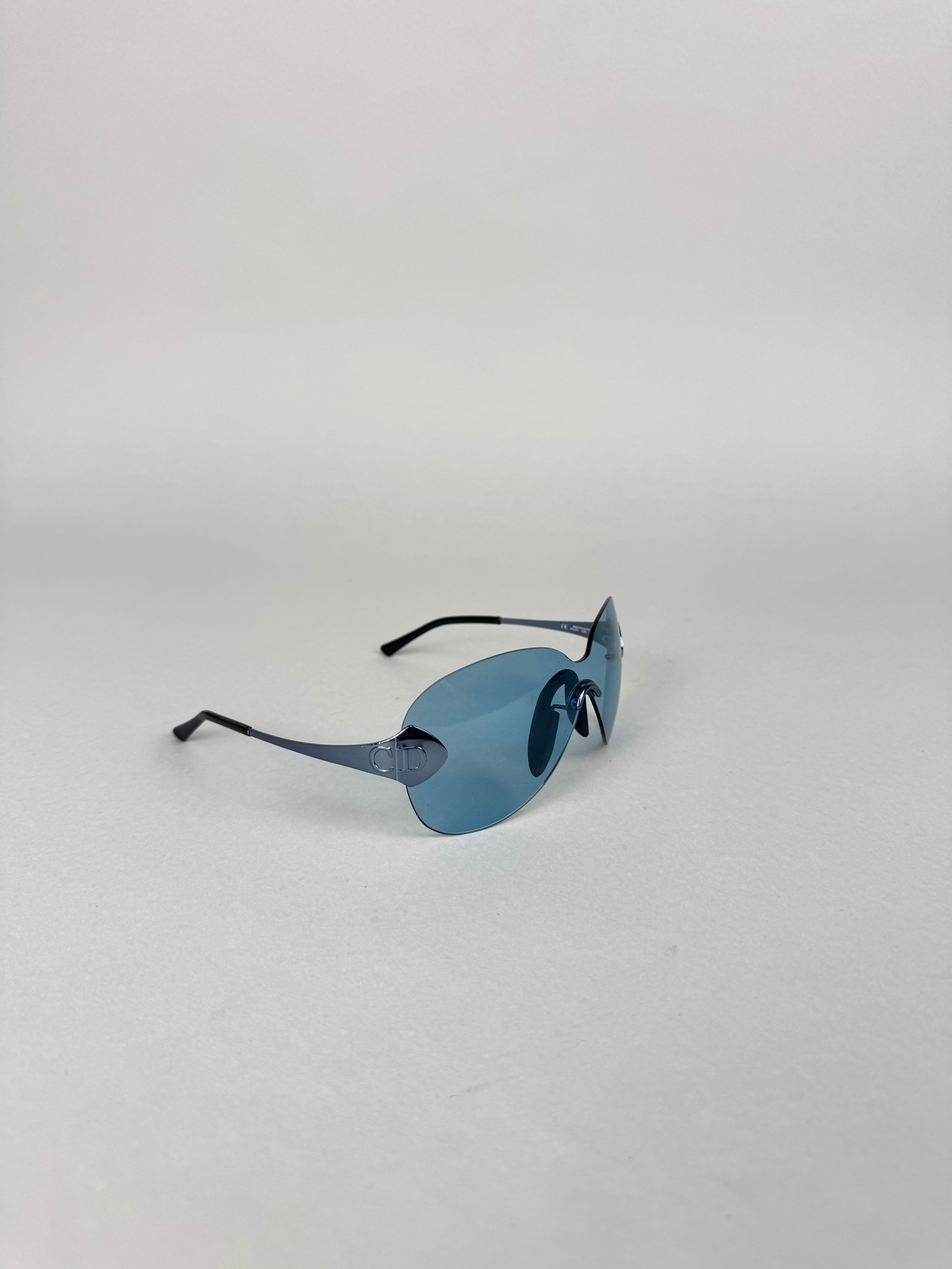 Christian Dior Pilot Blue Sunglasses