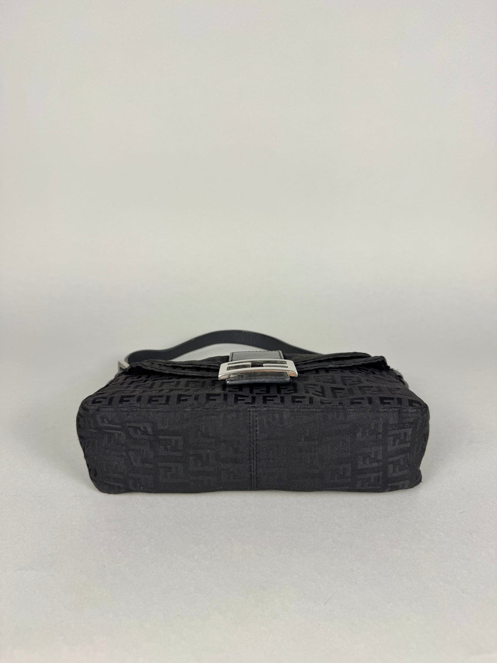 Fendi Baguette Monogram Black