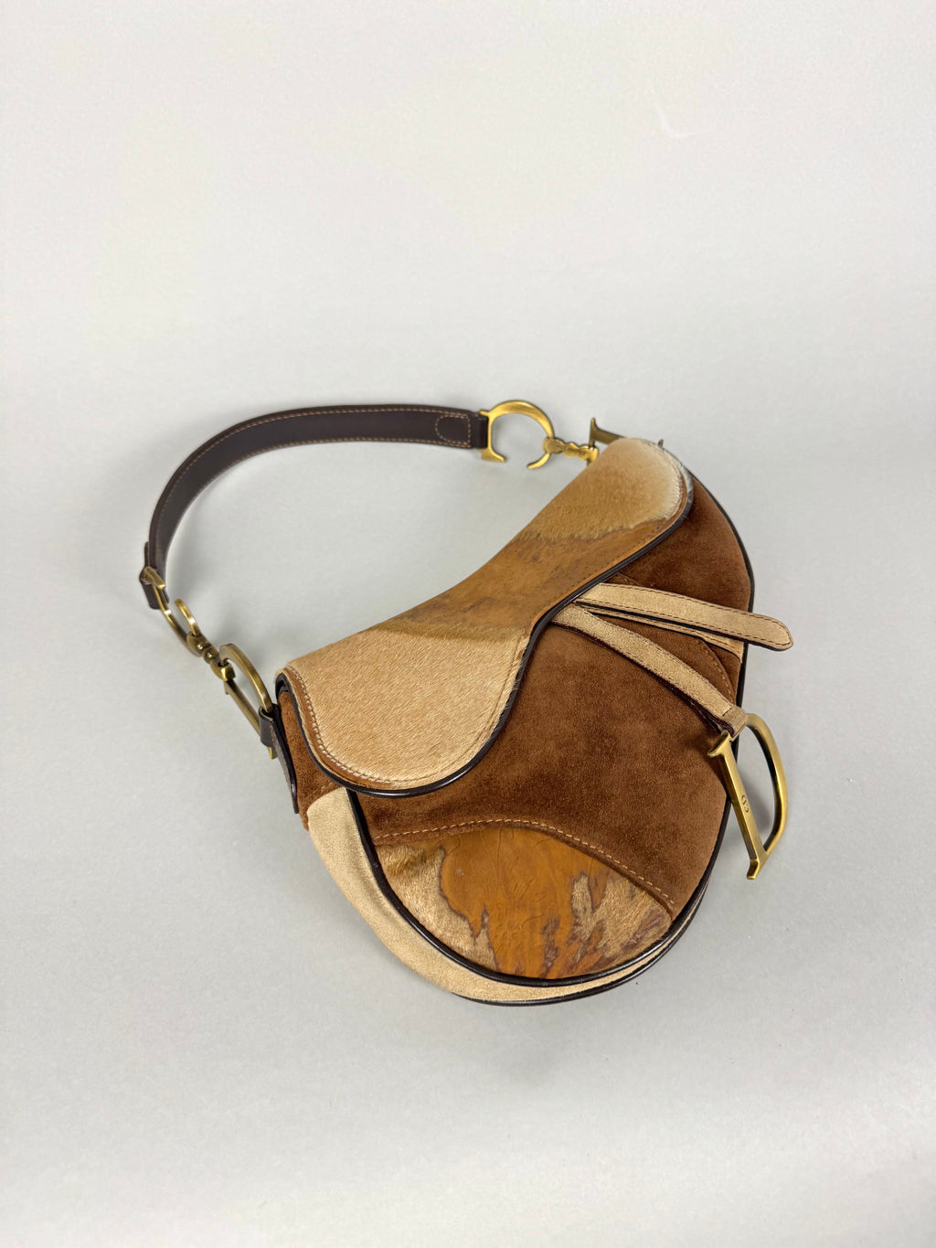 Christian Dior Pony Hair Saddle