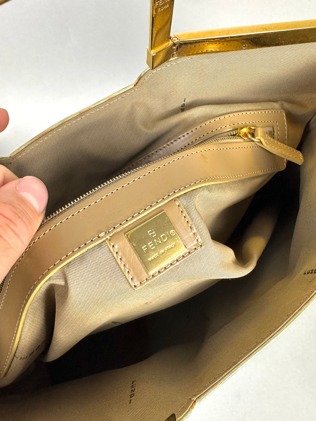 Fendi Monogram Zucchino Turquoise
