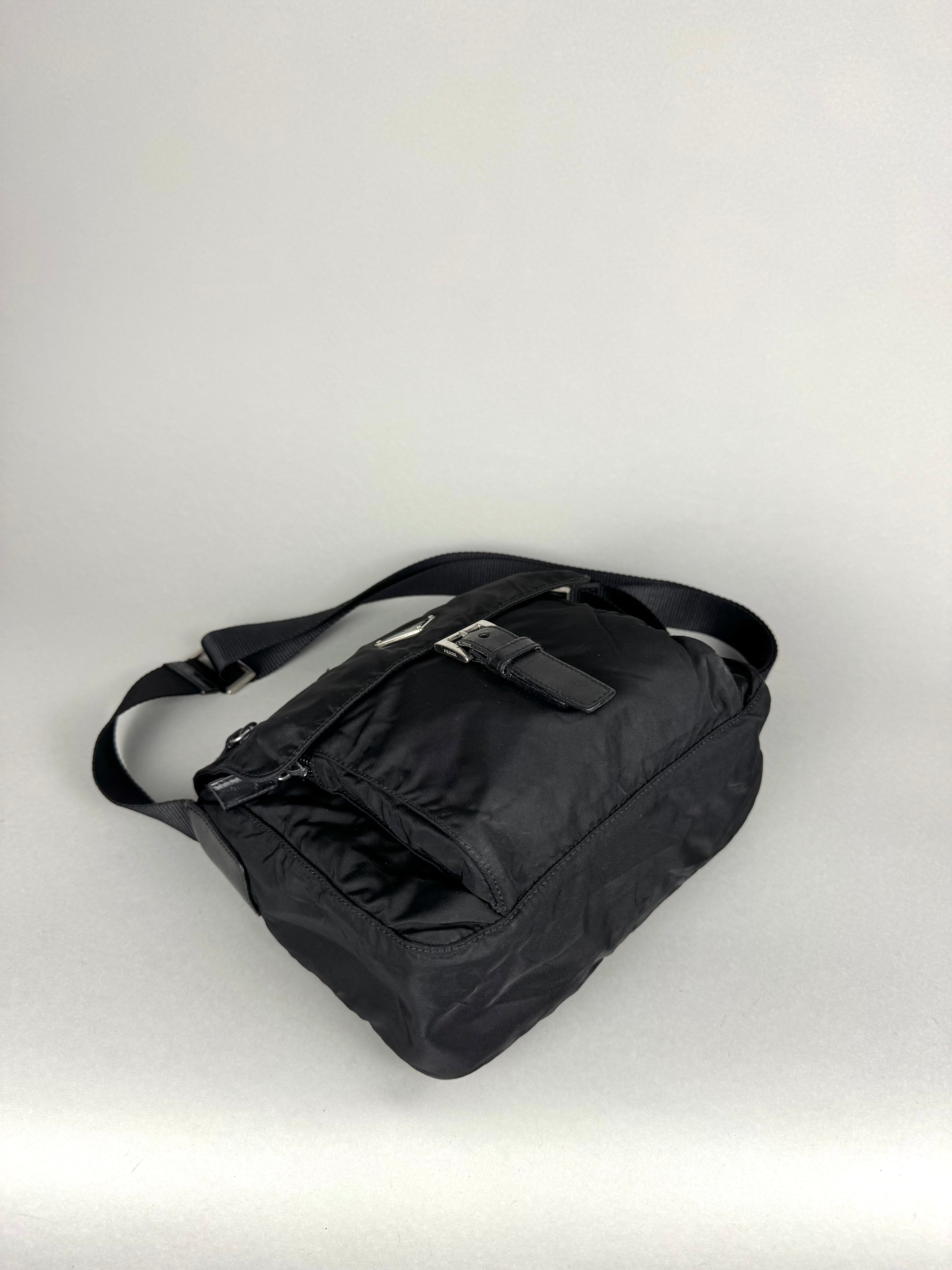 Prada Vela Nylon Black