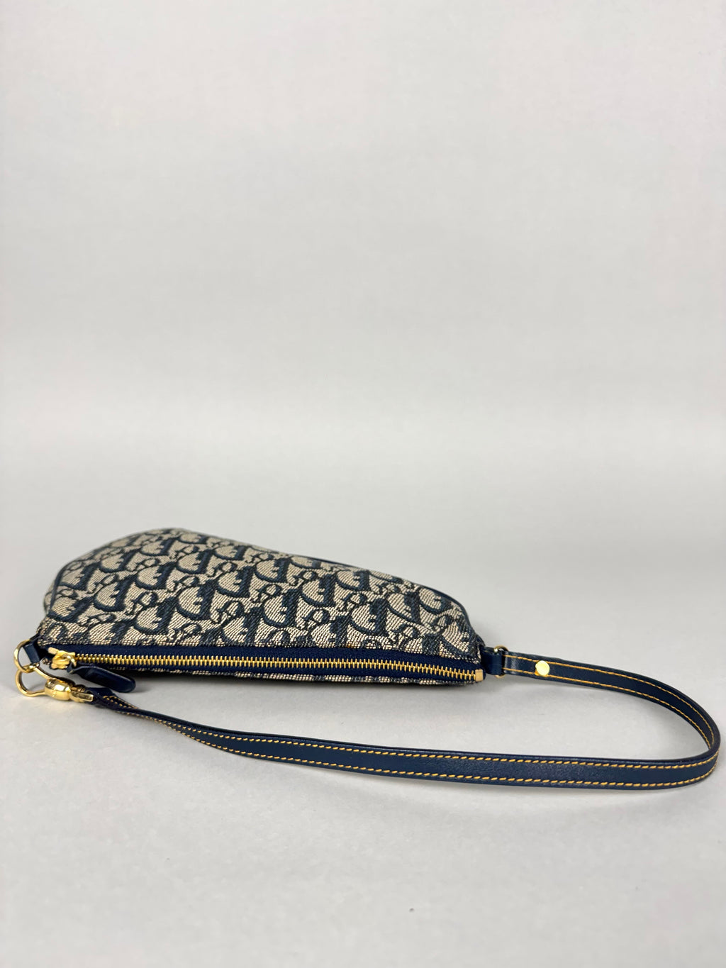 Christian Dior Mini Saddle Monogram Oblique Blue