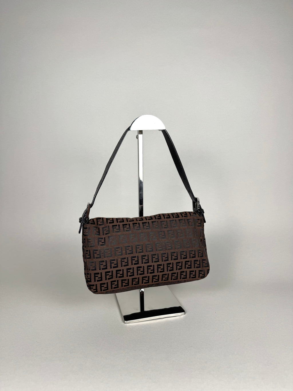 Fendi Baguette Monogram Brown