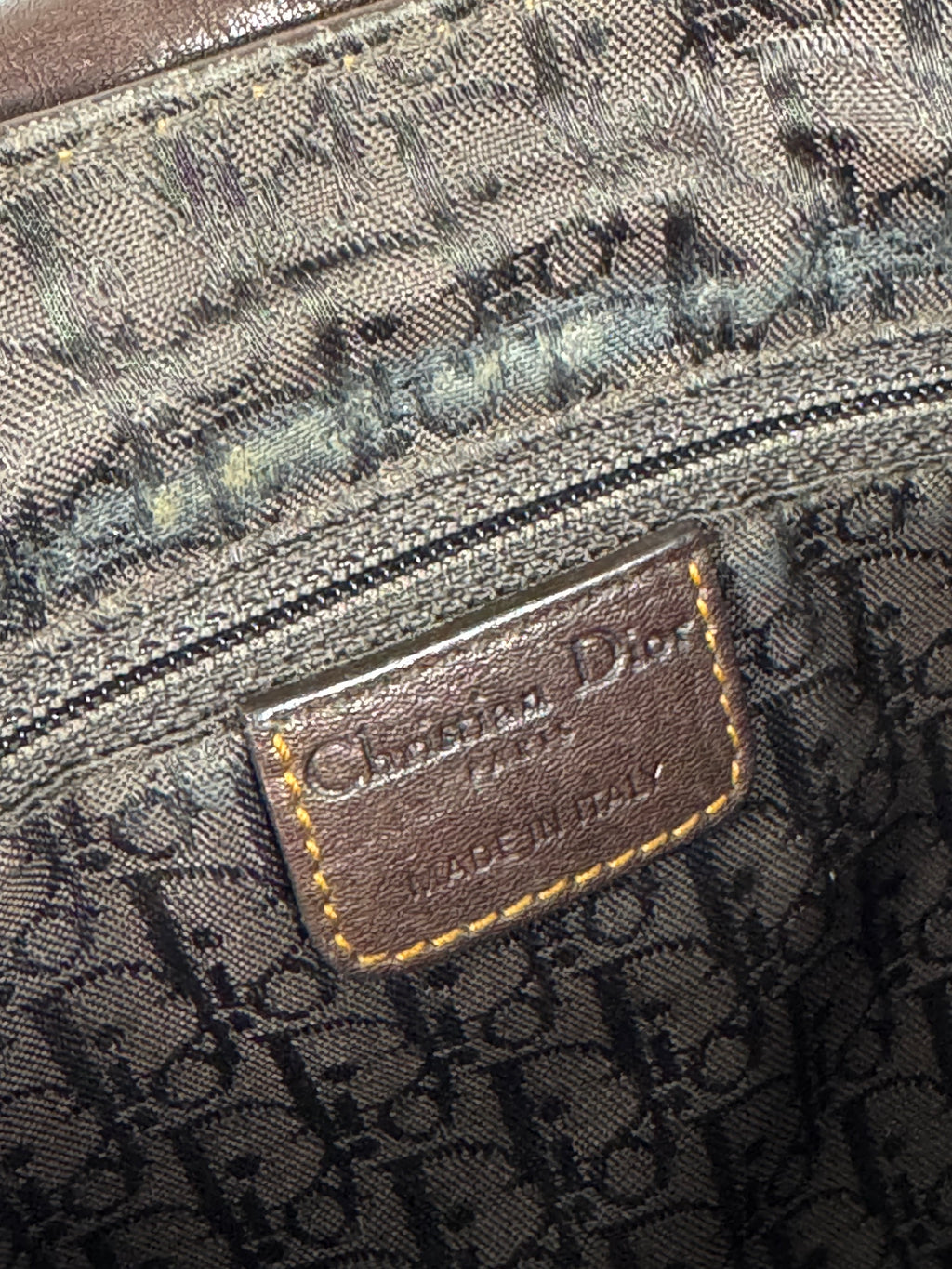 Christian Dior Gaucho Leather