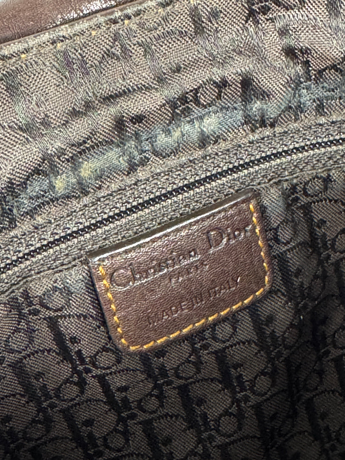 Christian Dior Gaucho Leather