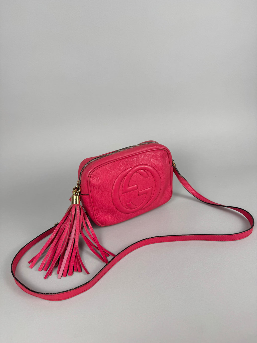 Gucci Soho Disco Pink Leather