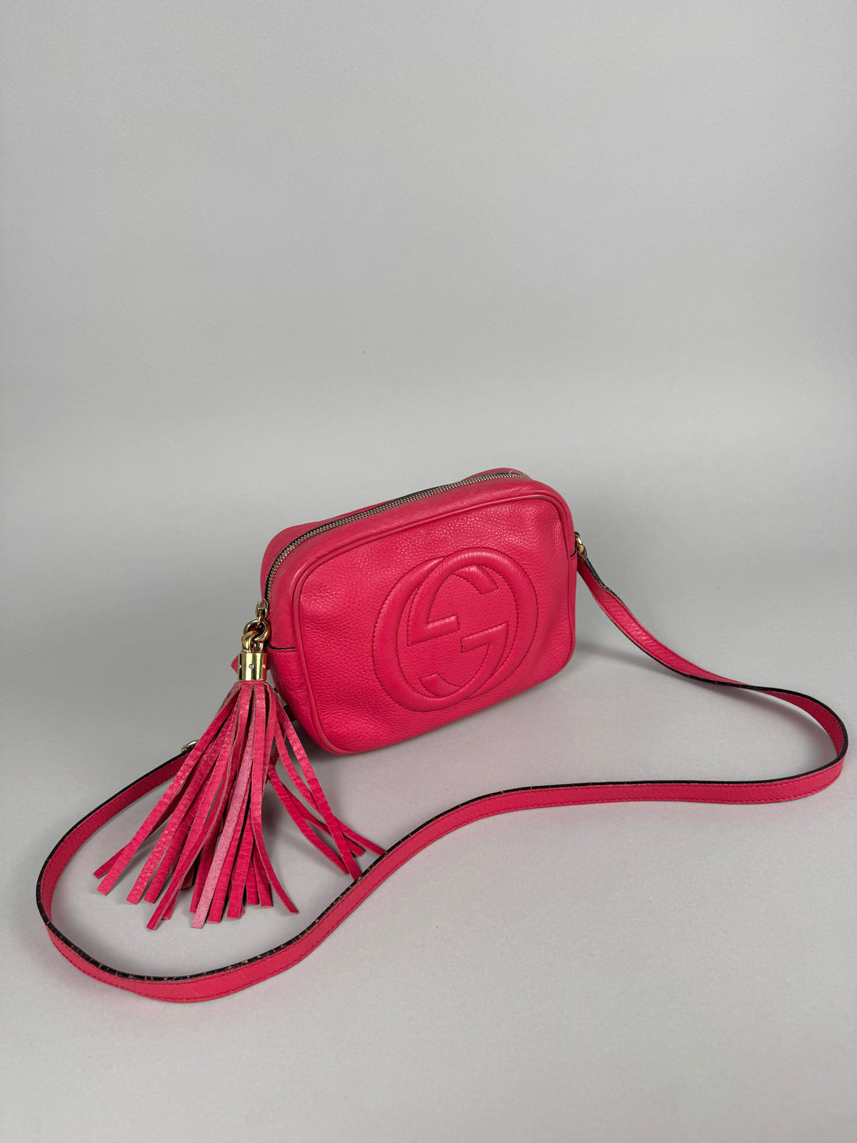 Gucci Soho Disco Pink Leather