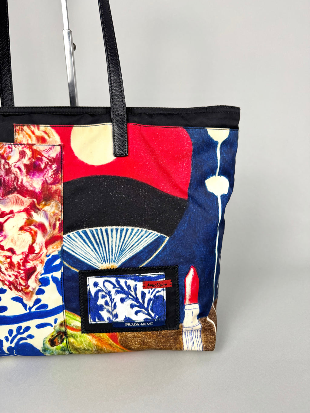 Prada Fructidor Nylon Tote Bag