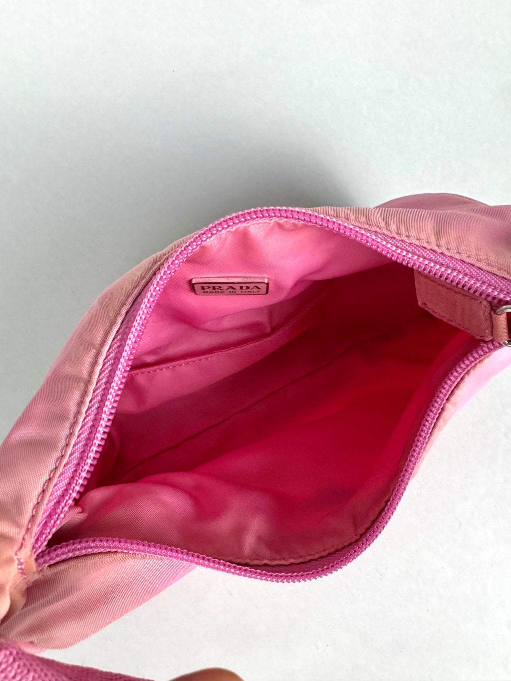 Prada Nylon Pink Hobo