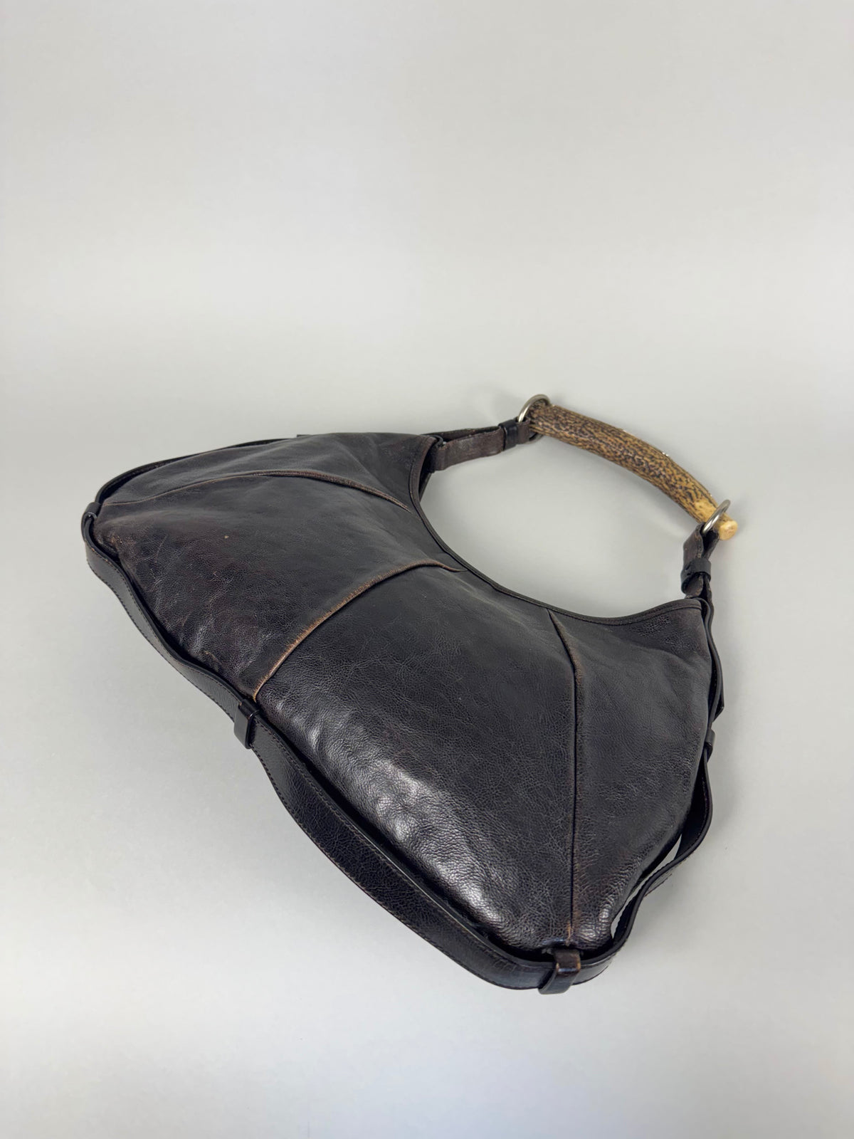Yves Saint Laurent Mombasa Leather Brown