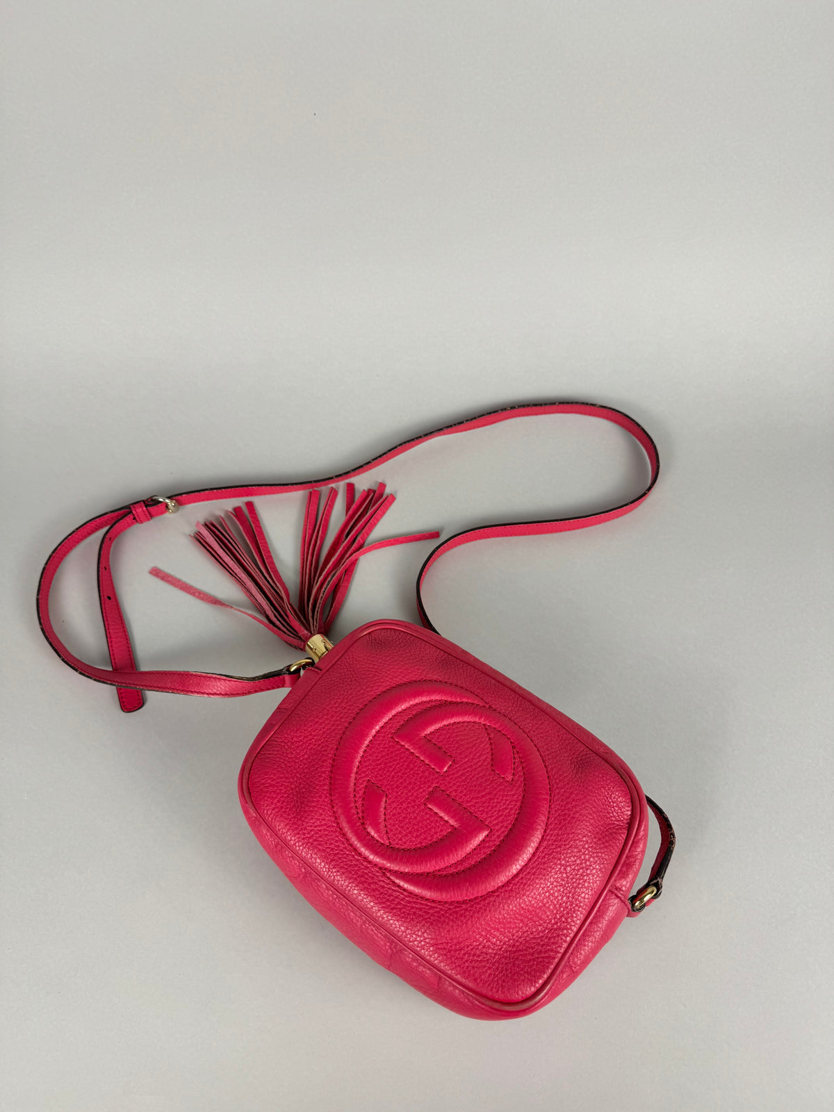 Gucci Soho Disco Pink Leather