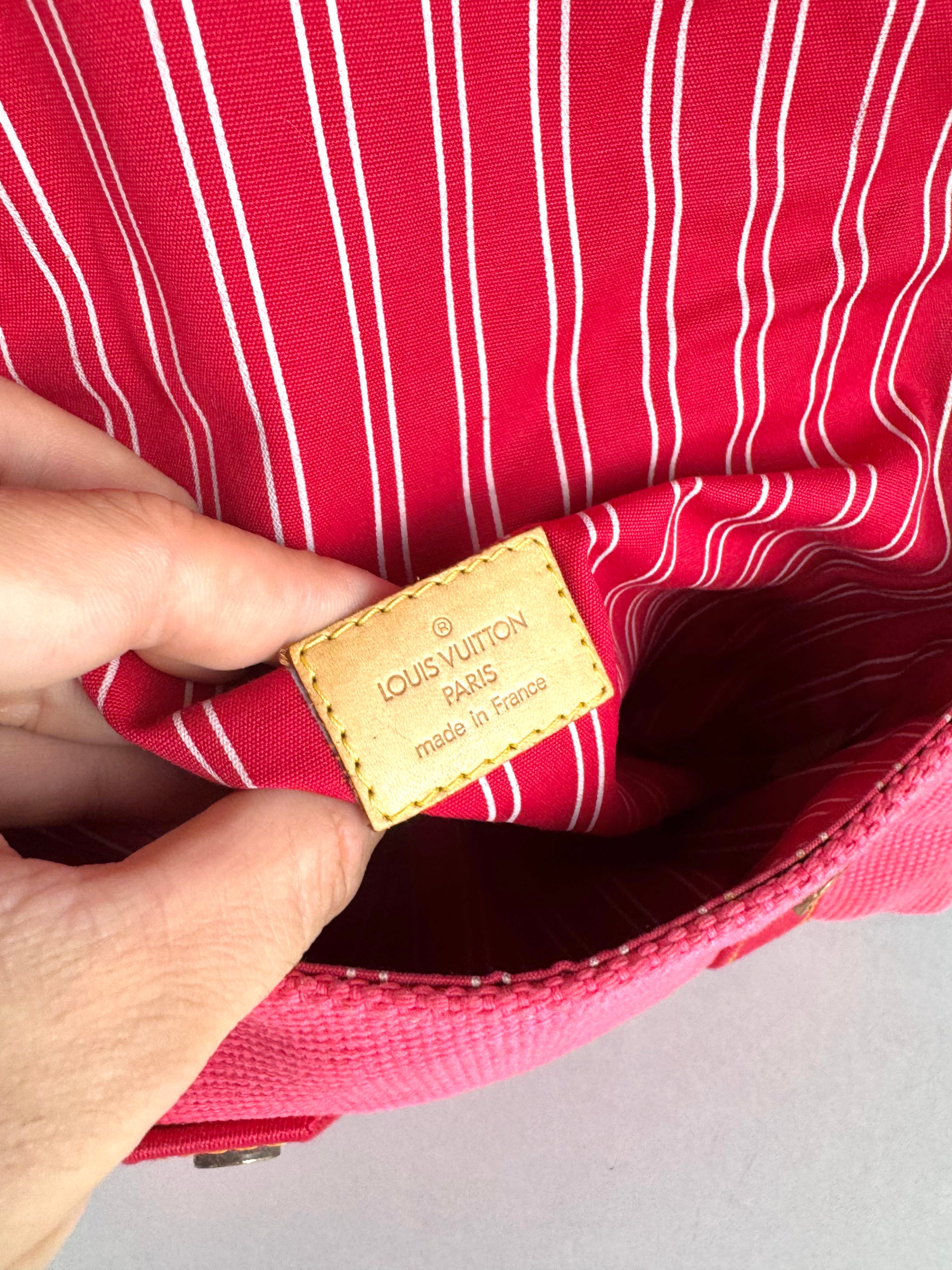 Louis Vuitton Pink Antigua Sac Rabat