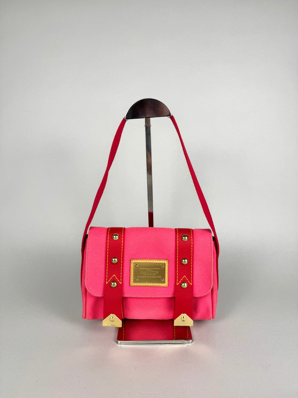Louis Vuitton Pink Antigua Sac Rabat