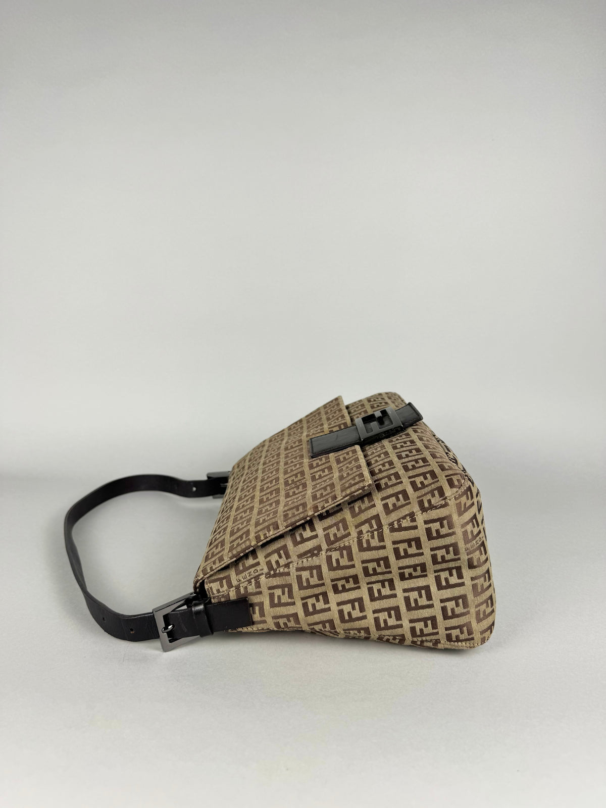 Fendi Mamma Baguette Monogram Zucchino