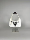 Prada Re Edition Nylon Fur White