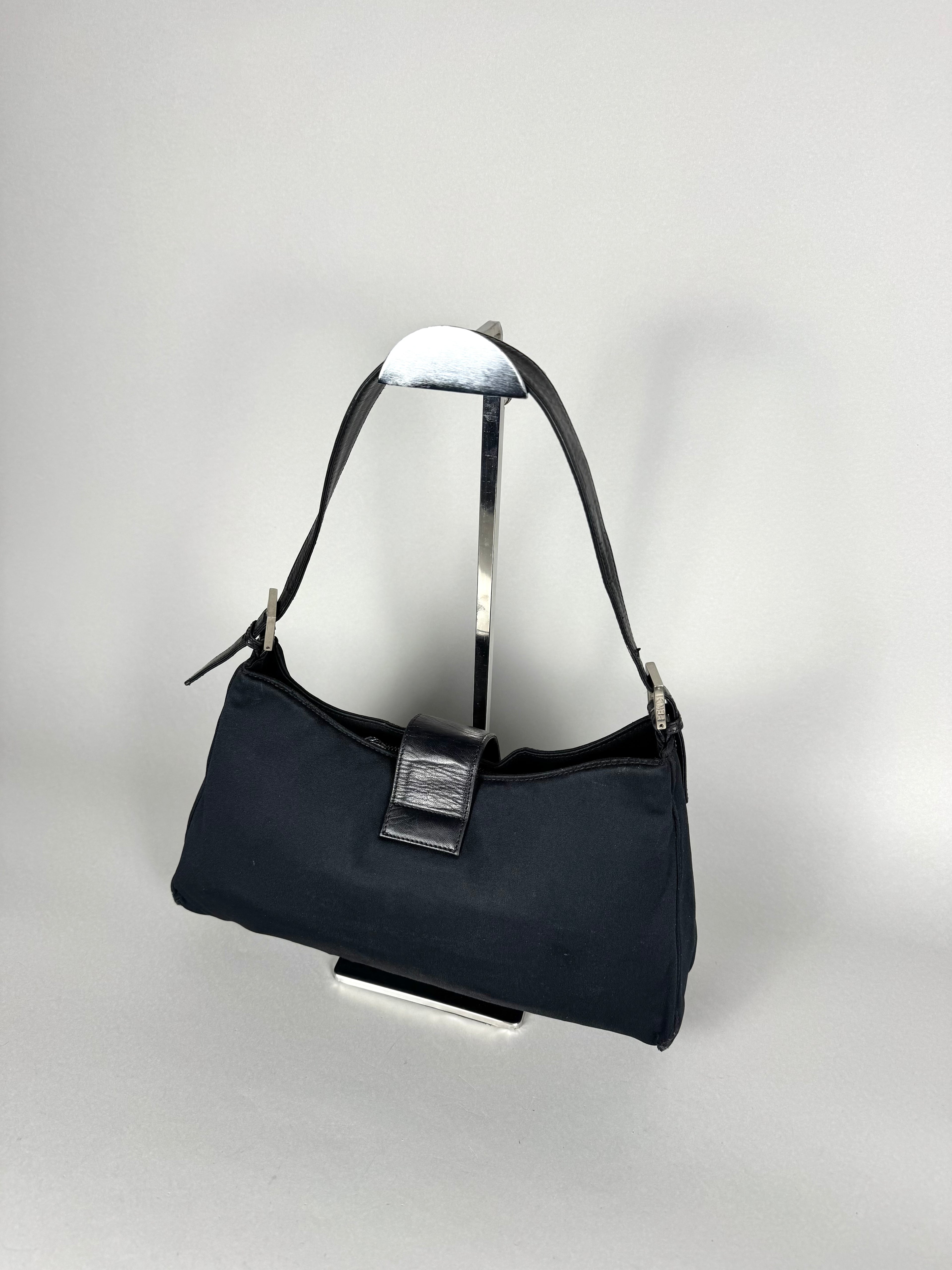 Fendi Sac Baguette Black Shoulder