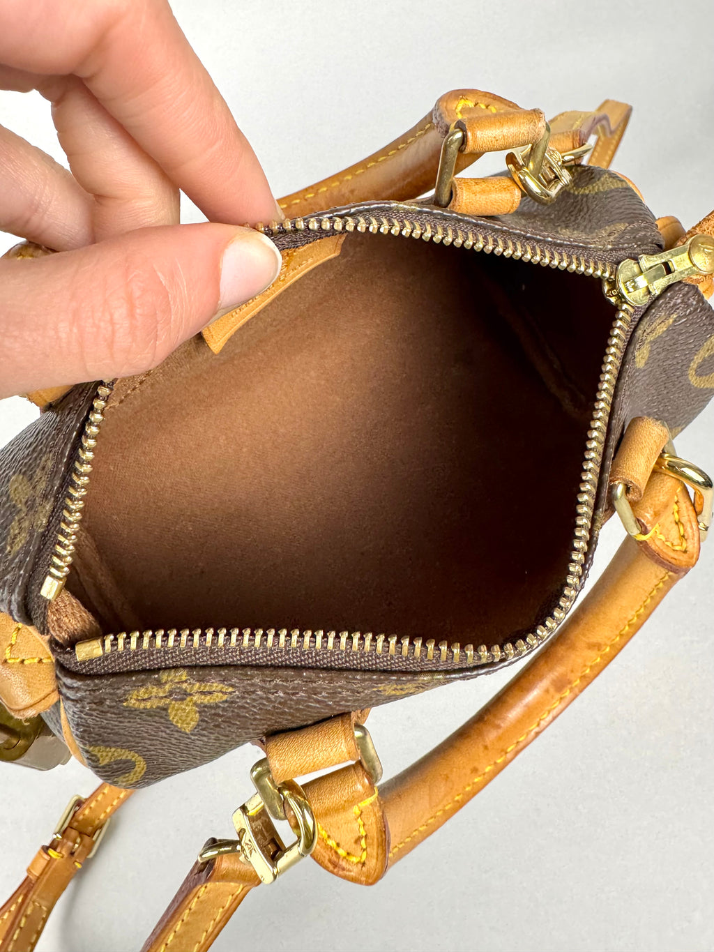 Louis Vuitton Nano Speedy Monogram