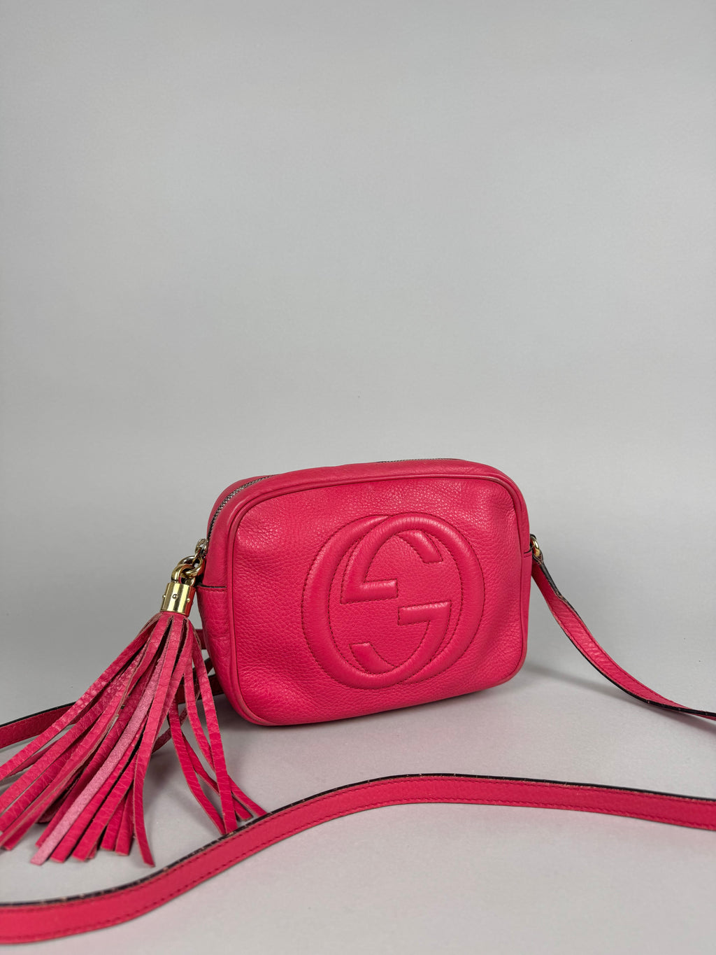 Gucci Soho Disco Pink Leather