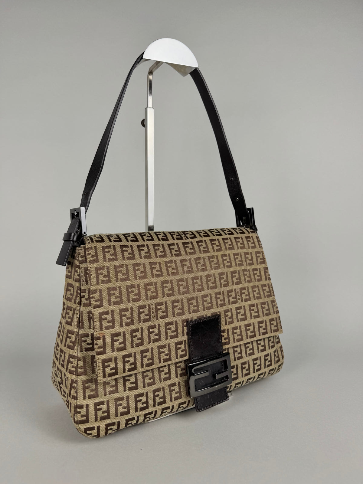 Fendi Mamma Baguette Monogram Zucchino