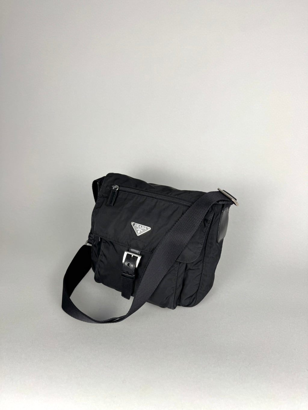 Prada Vela Nylon Black