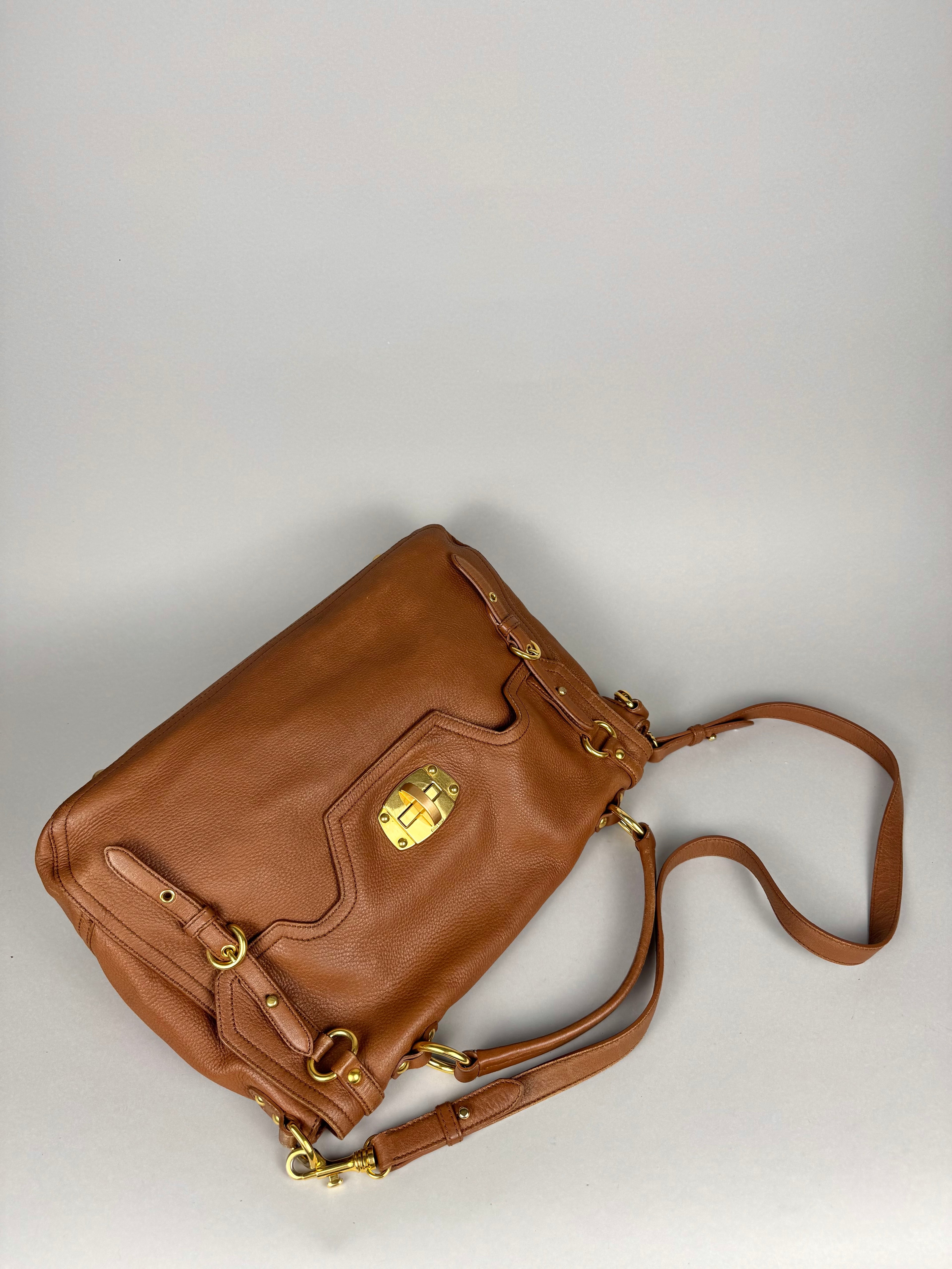 Miu Miu Paloma Top Cervo Leather