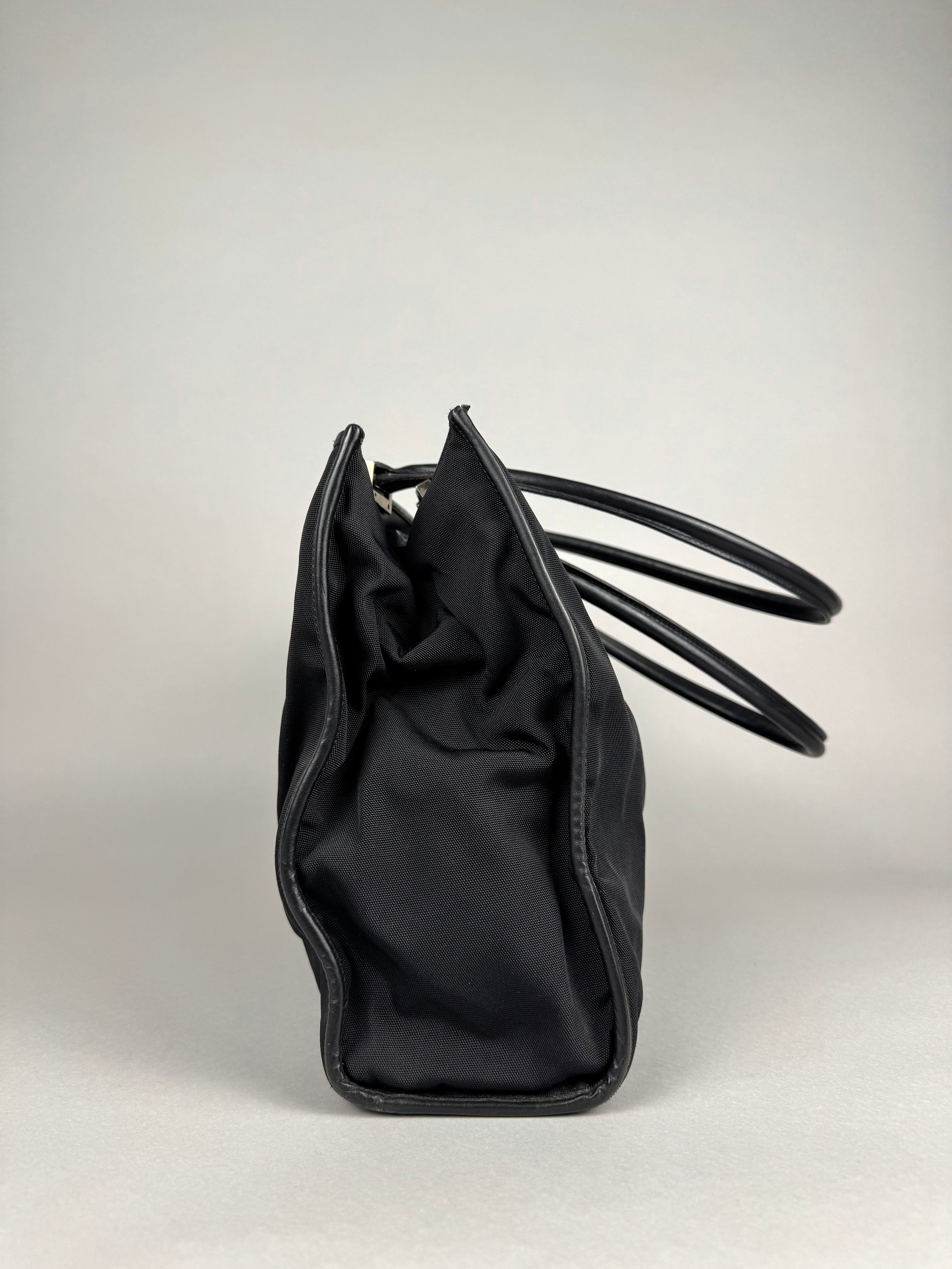 Gucci Jackie Black Cloth Tote