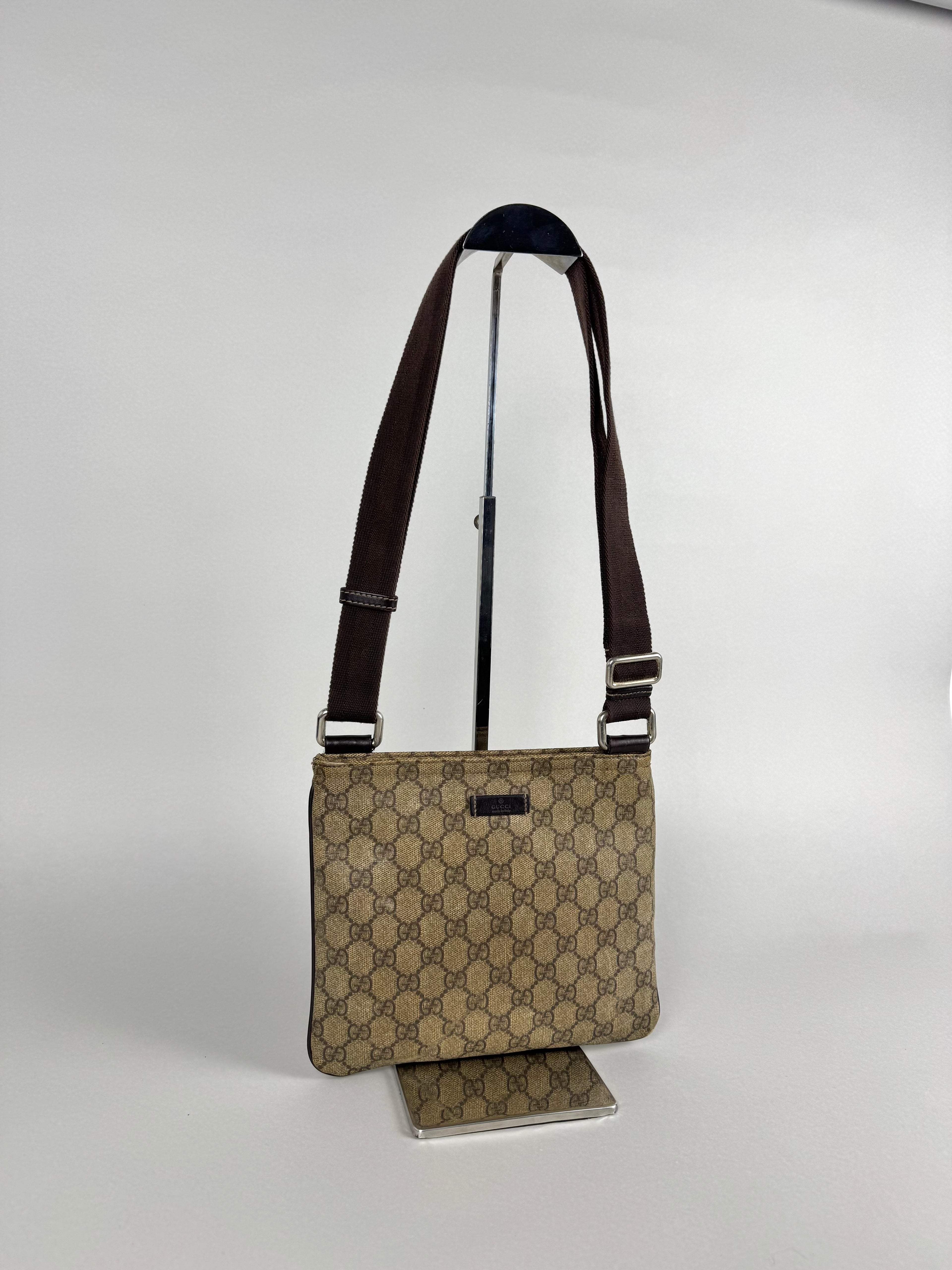 Gucci Monogram Supreme Crossbody