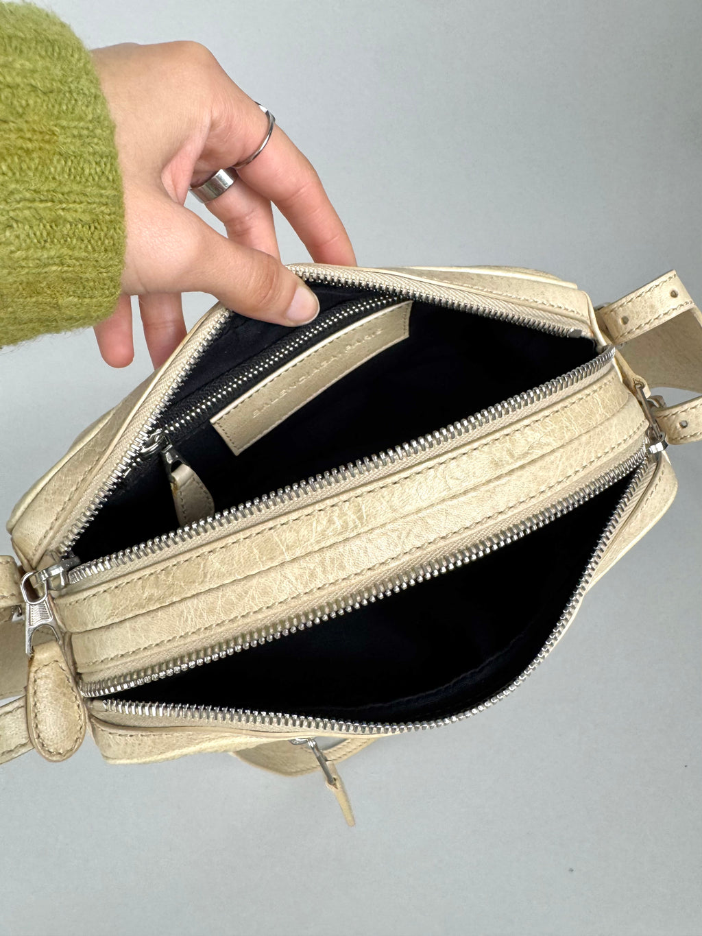 Balenciaga Motocross 12 Chic Leather
