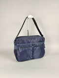 Prada Nylon Messenger Bag Navy