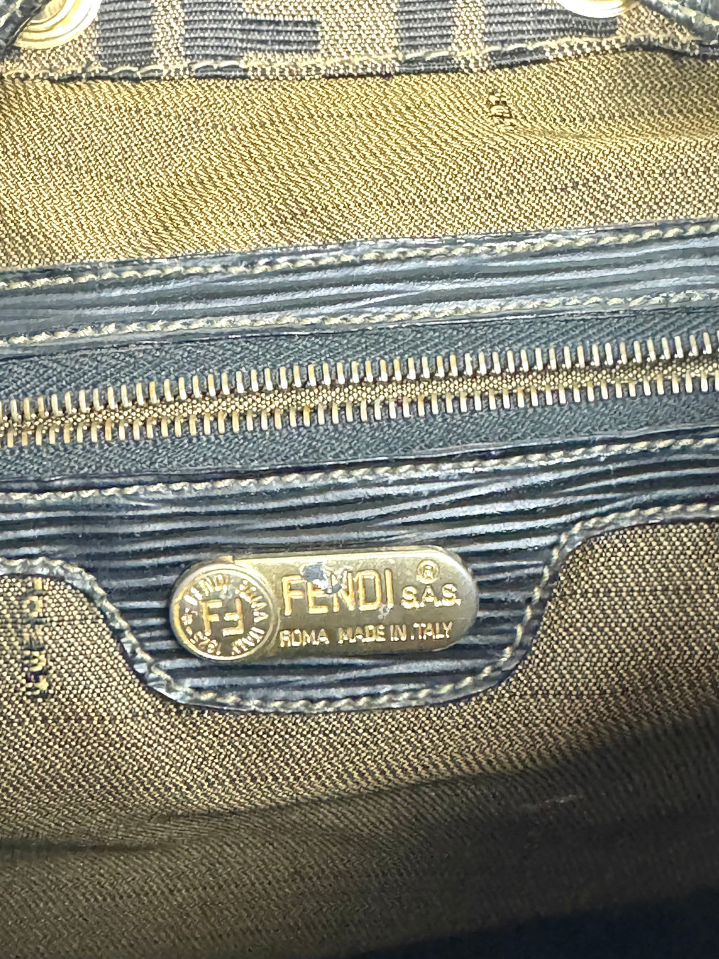 Fendi Monogram Zucca Backpack