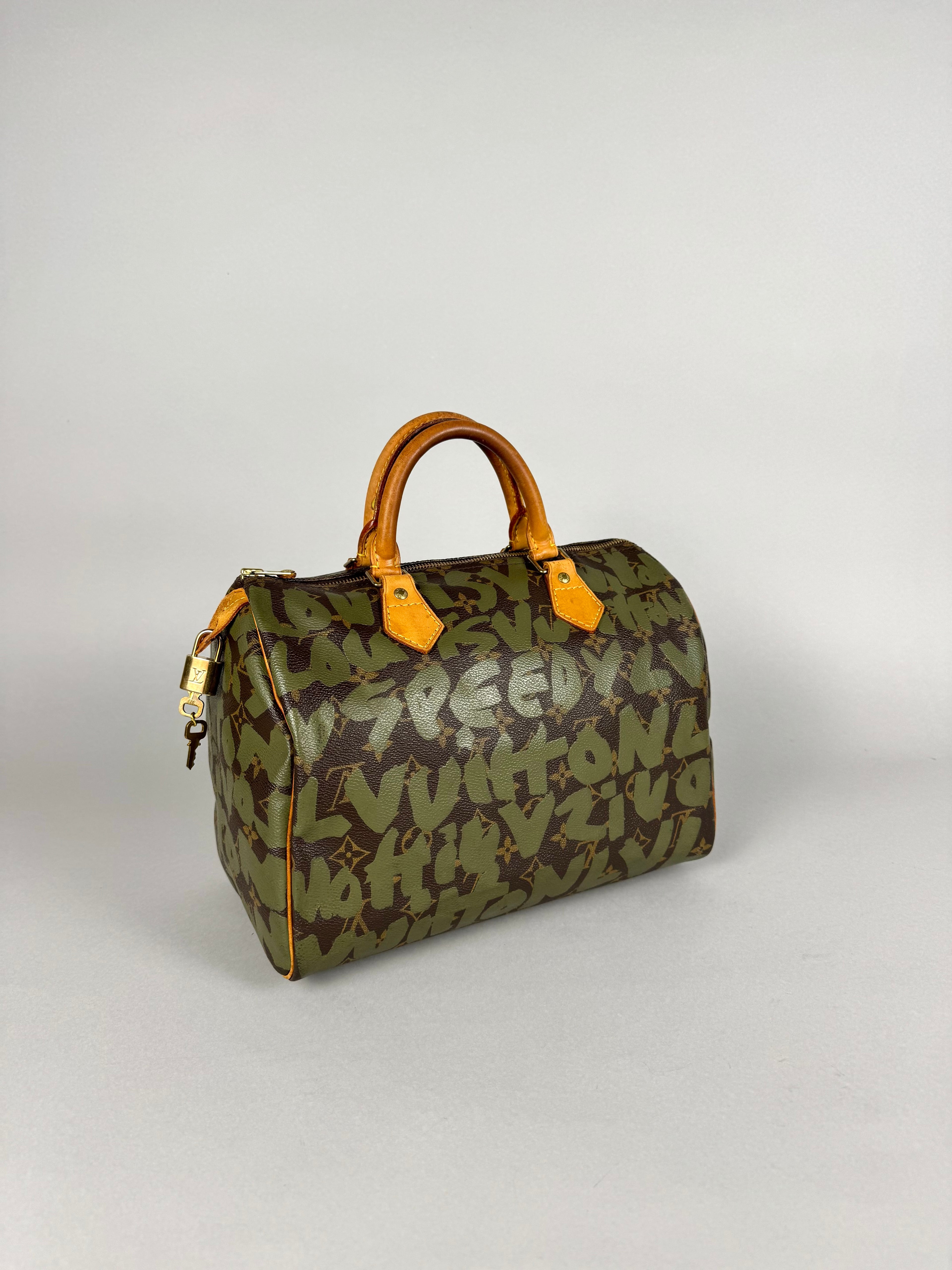Louis Vuitton Speedy 30 Grafitti Stephen Sprouse